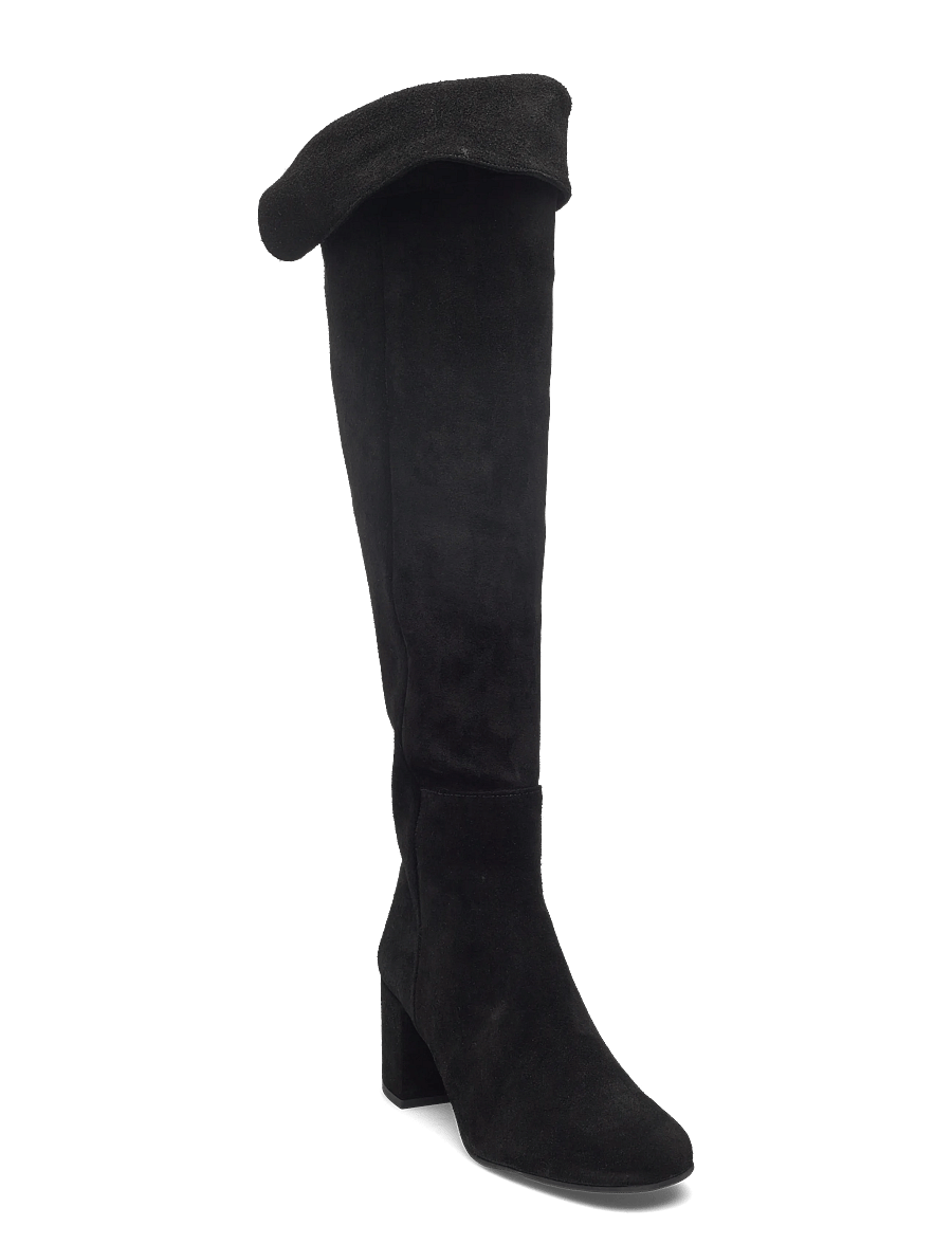 Billi Bi - Long Boots - overknee-stiefel - black babysilk suede - 0