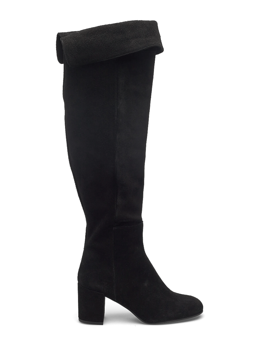 Billi Bi - Long Boots - overknee-stiefel - black babysilk suede - 1