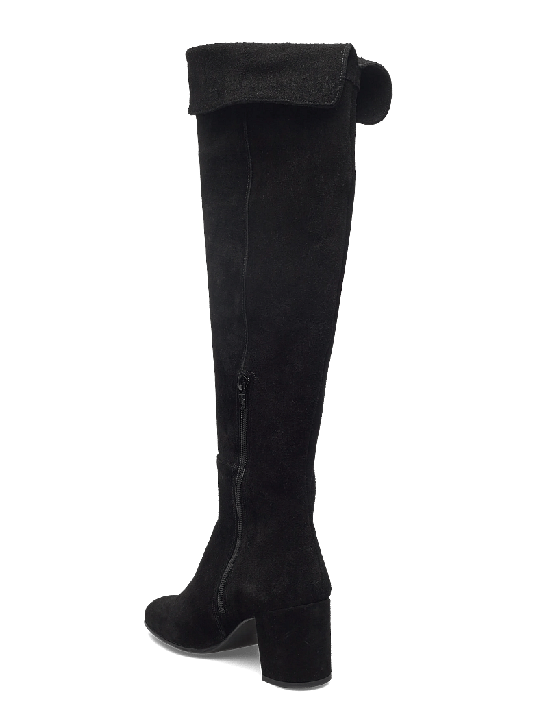 Billi Bi - Long Boots - over knee støvler - black babysilk suede - 2