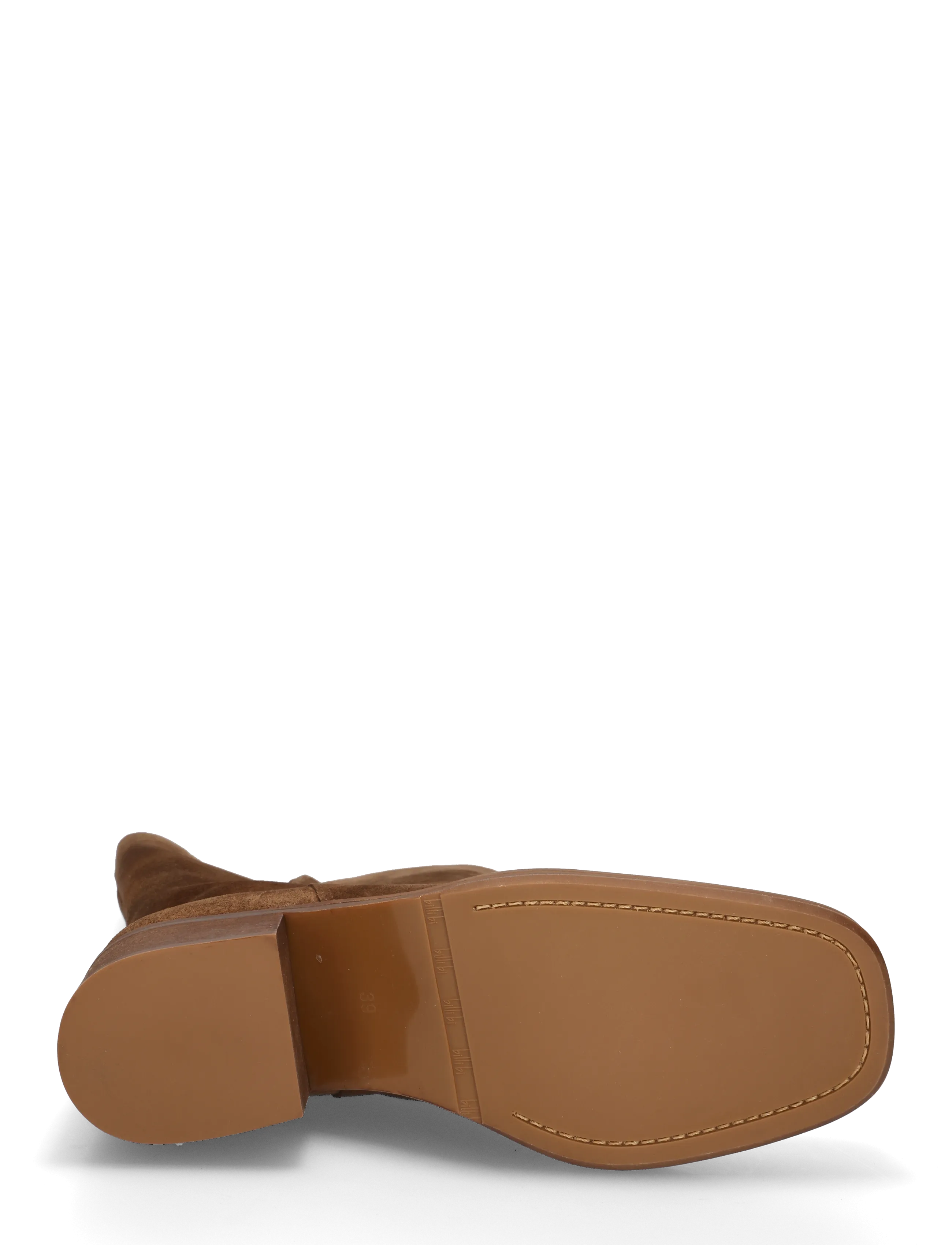 Billi Bi - Long Boots - heeled ankle boots - arabica babysilk suede - 4