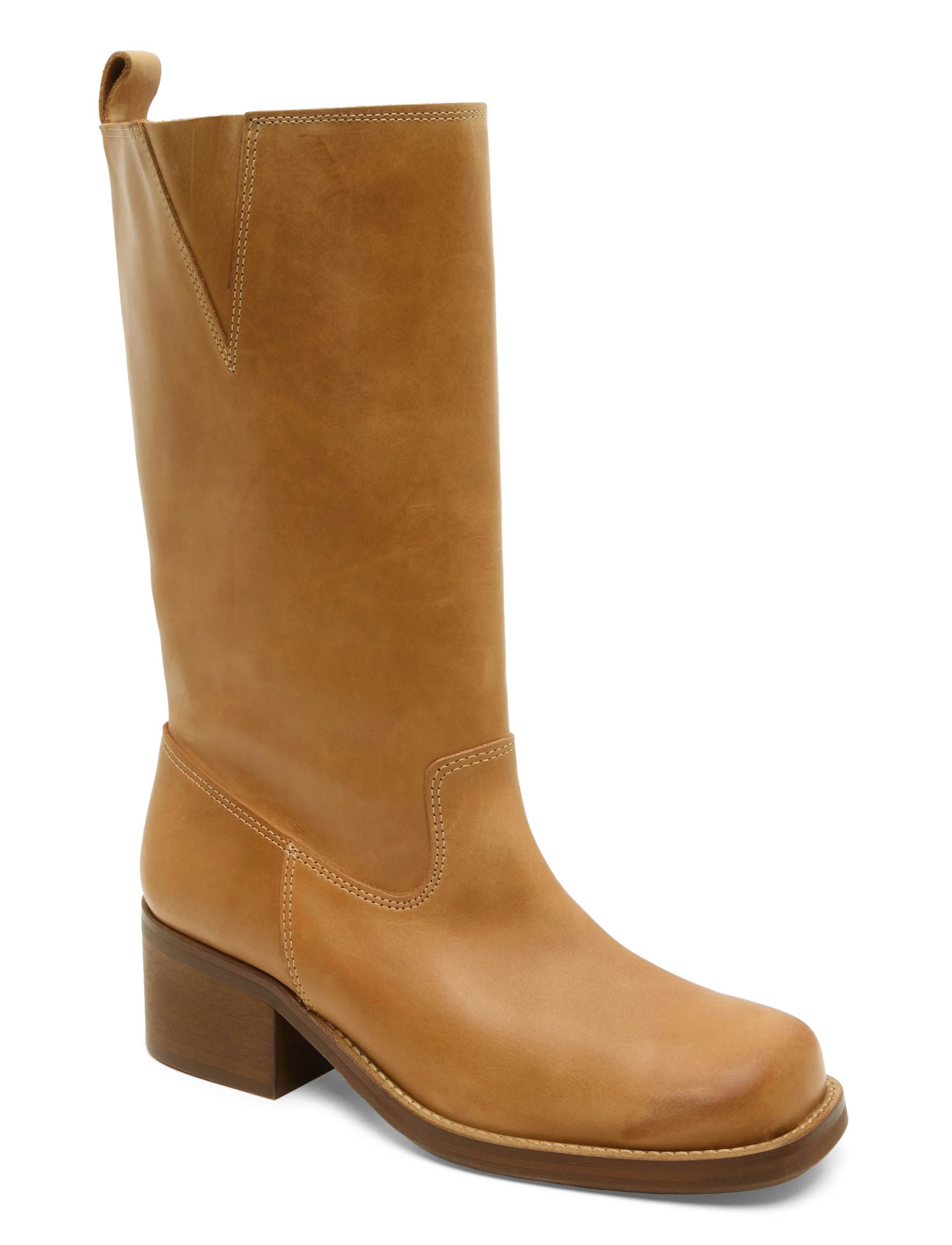 Billi Bi Long Boots, Kvinder, Firkantet Snude Lange Støvler, Brun, Str: 40