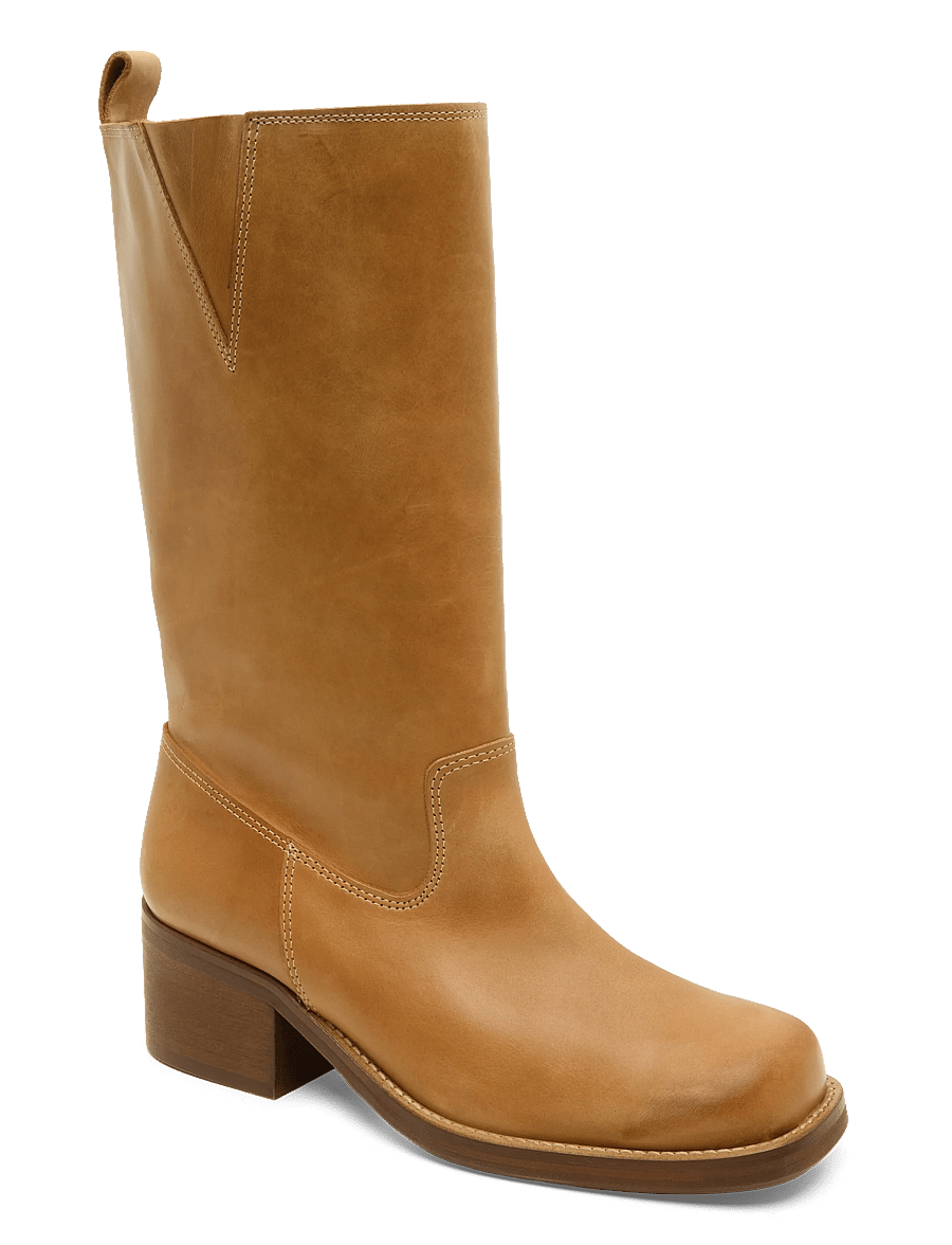 Billi Bi - Long Boots - stiefeletten mit absatz - cognac novilho calf - 0