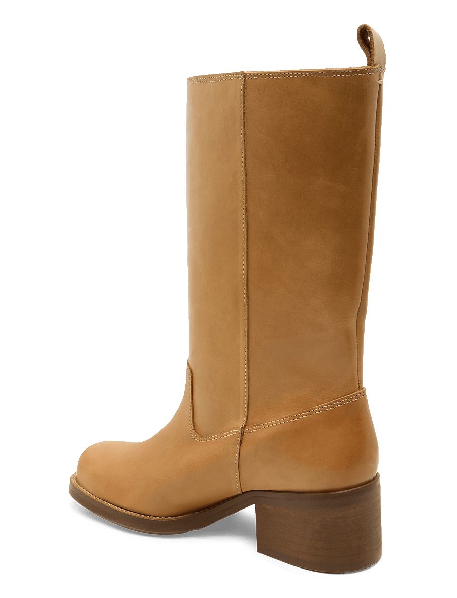 Billi Bi - Long Boots - stiefeletten mit absatz - cognac novilho calf - 1