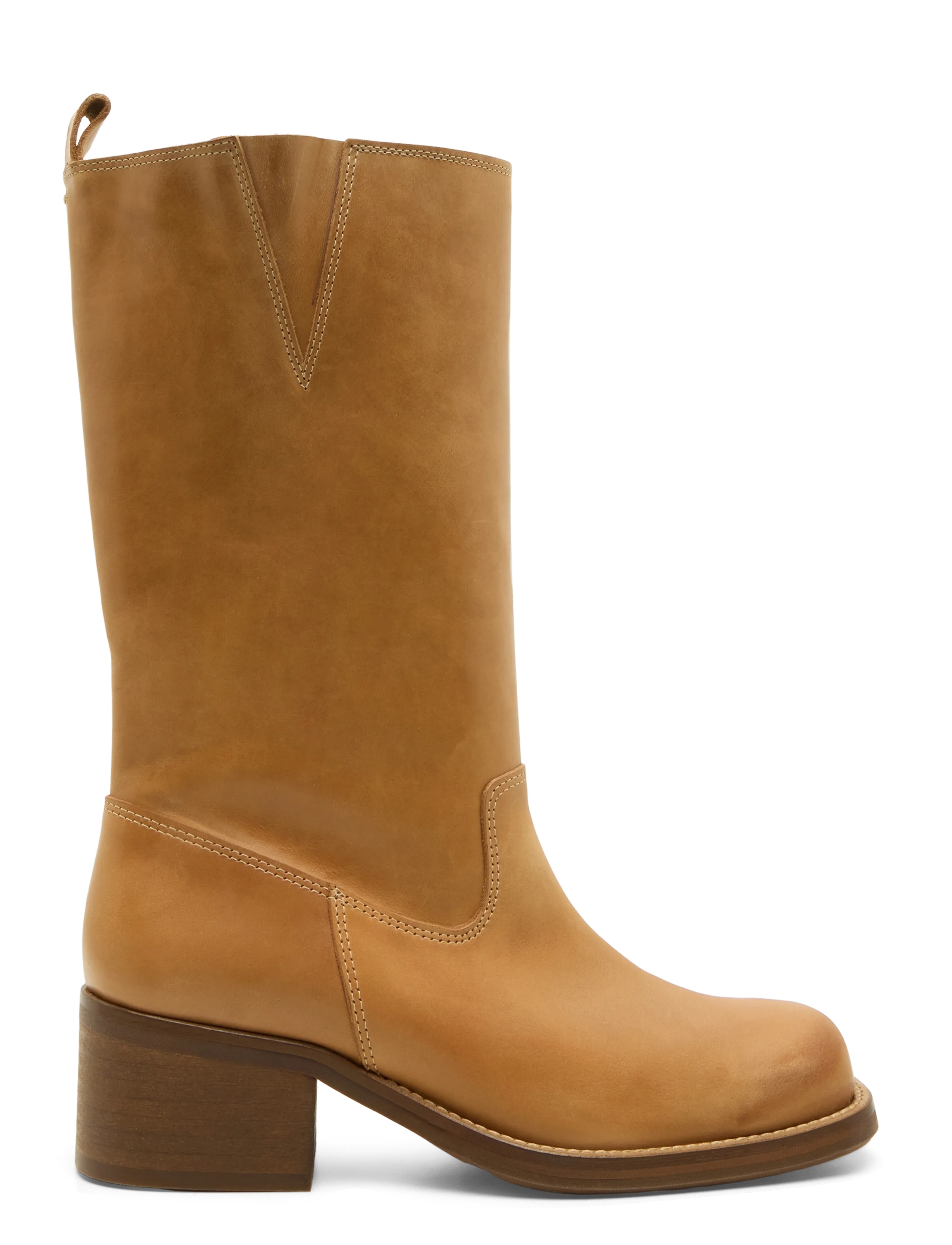 Billi Bi - Long Boots - stiefeletten mit absatz - cognac novilho calf - 2