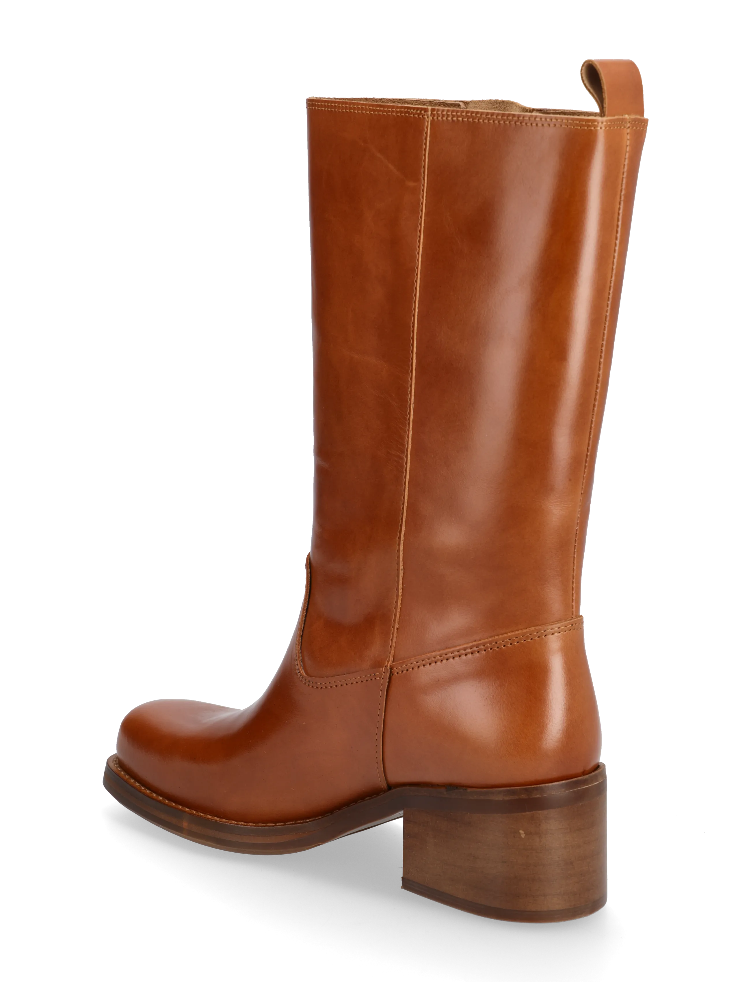 Billi Bi - Long Boots - hög klack - cuoio giamaica calf - 2