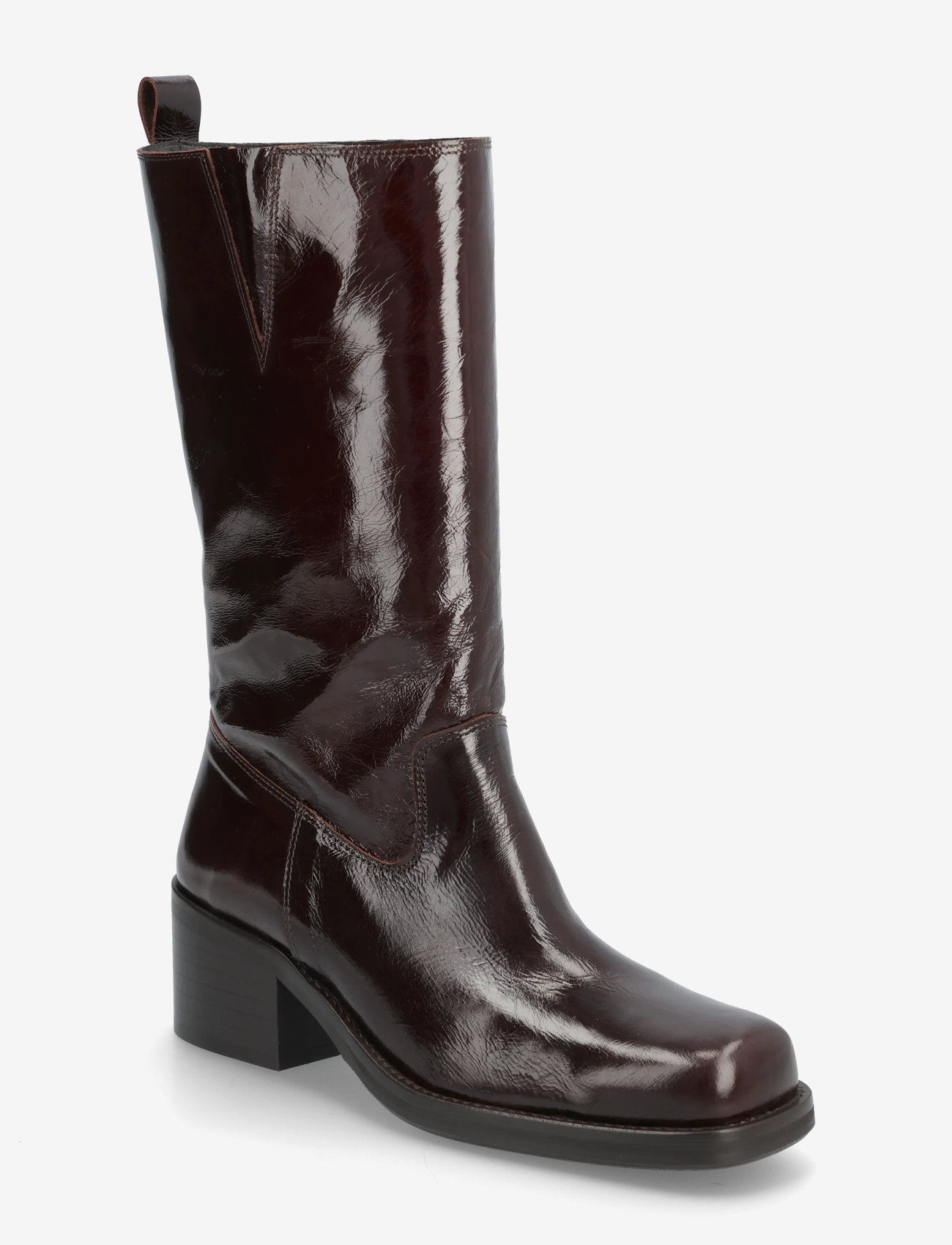 Billi Bi - Long Boots - støvletter - mogano naplack - 0