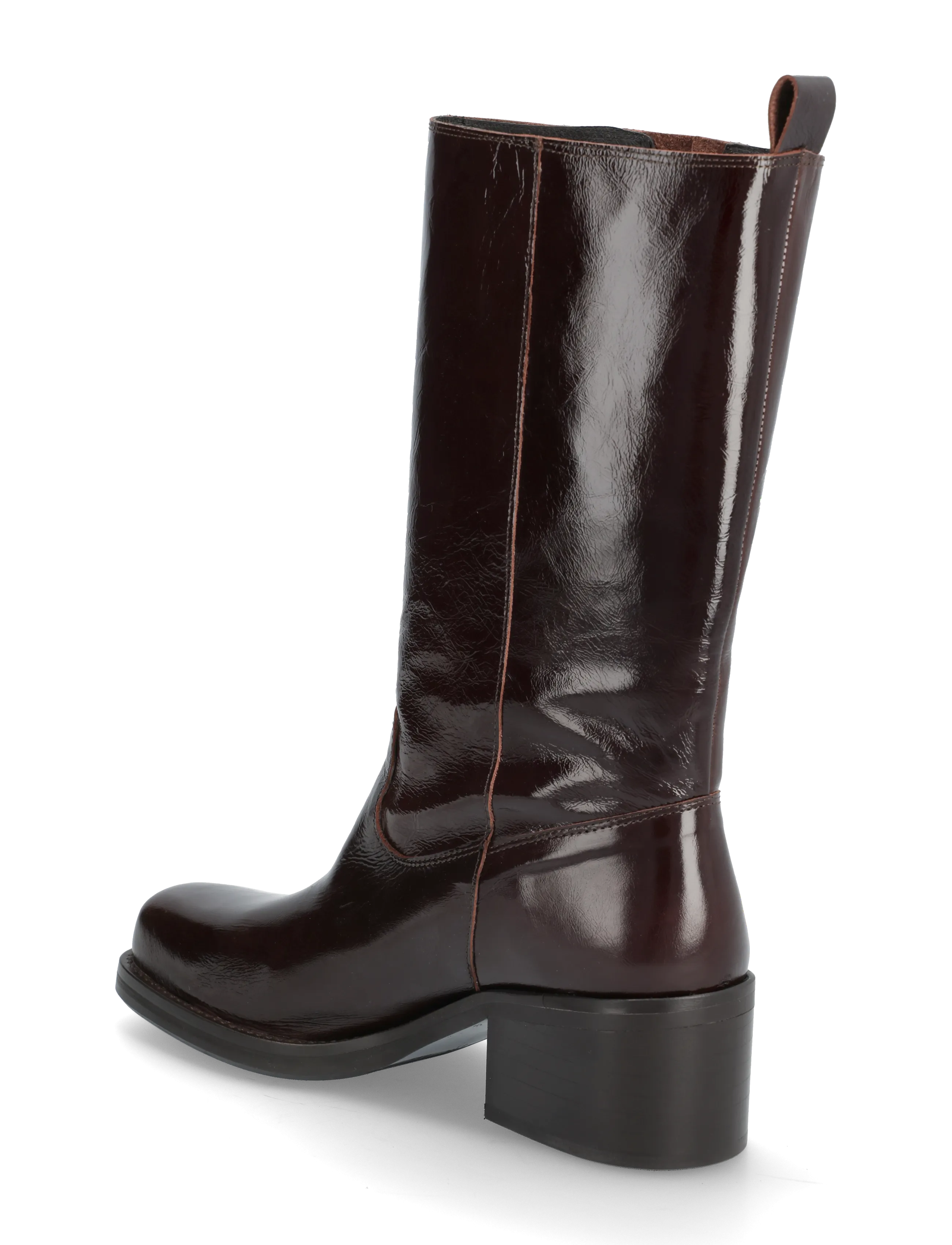 Billi Bi - Long Boots - high heel - mogano naplack - 2