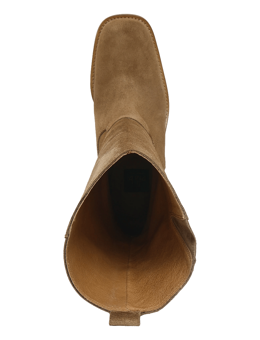 Billi Bi - Long Boots - stiefeletten mit absatz - tabac babysilk suede - 3