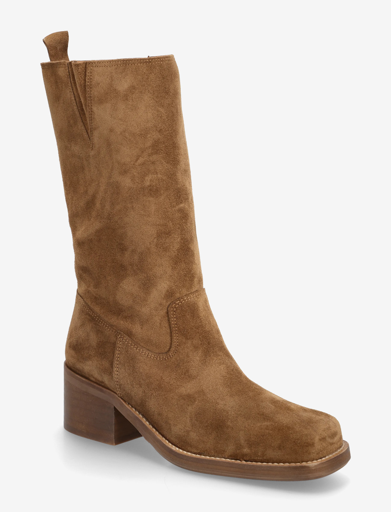 Billi Bi - Long Boots - hohe absätze - tabac babysilk suede - 0