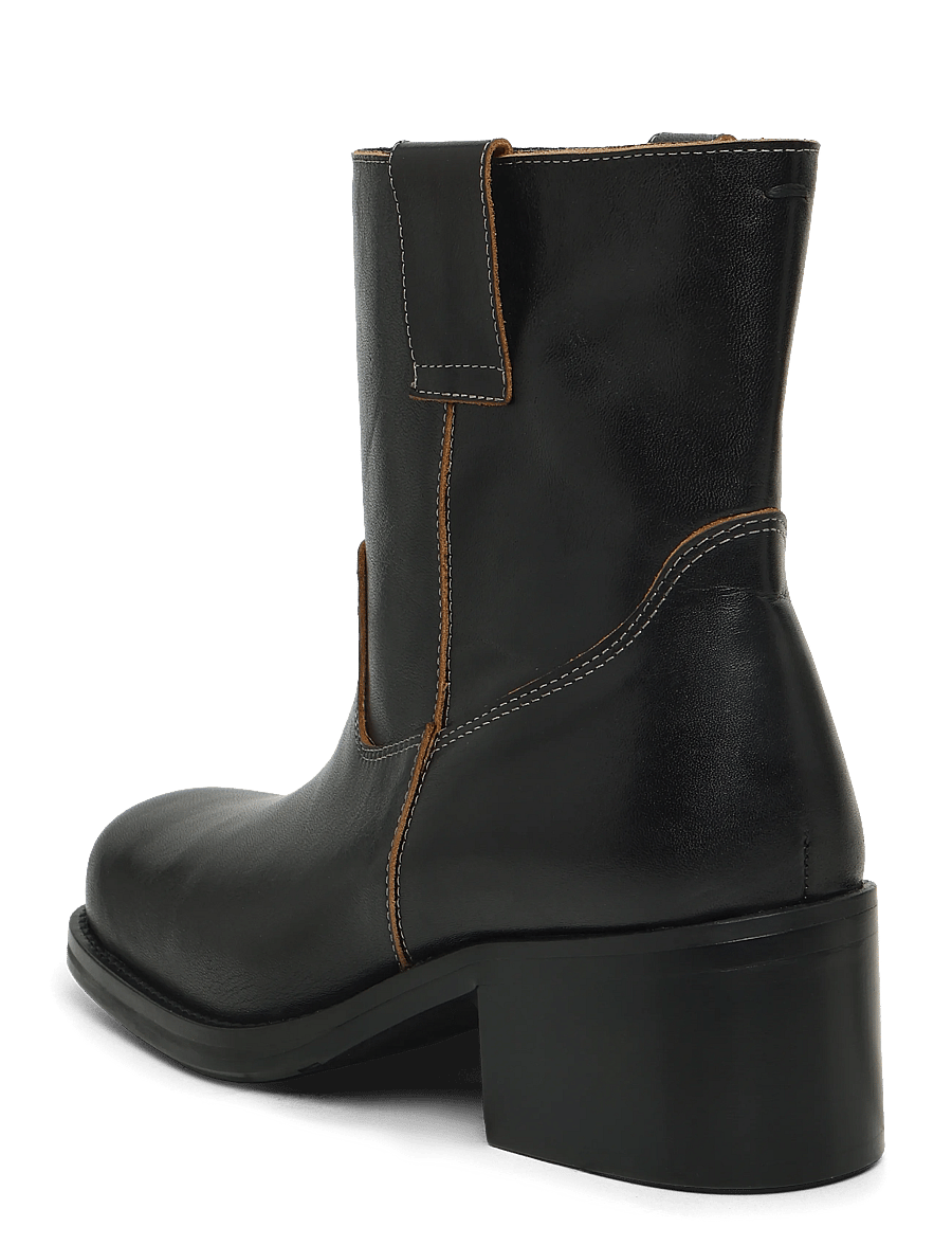 Billi Bi - Booties - kontsaga poolsaapad - black redwood - 1