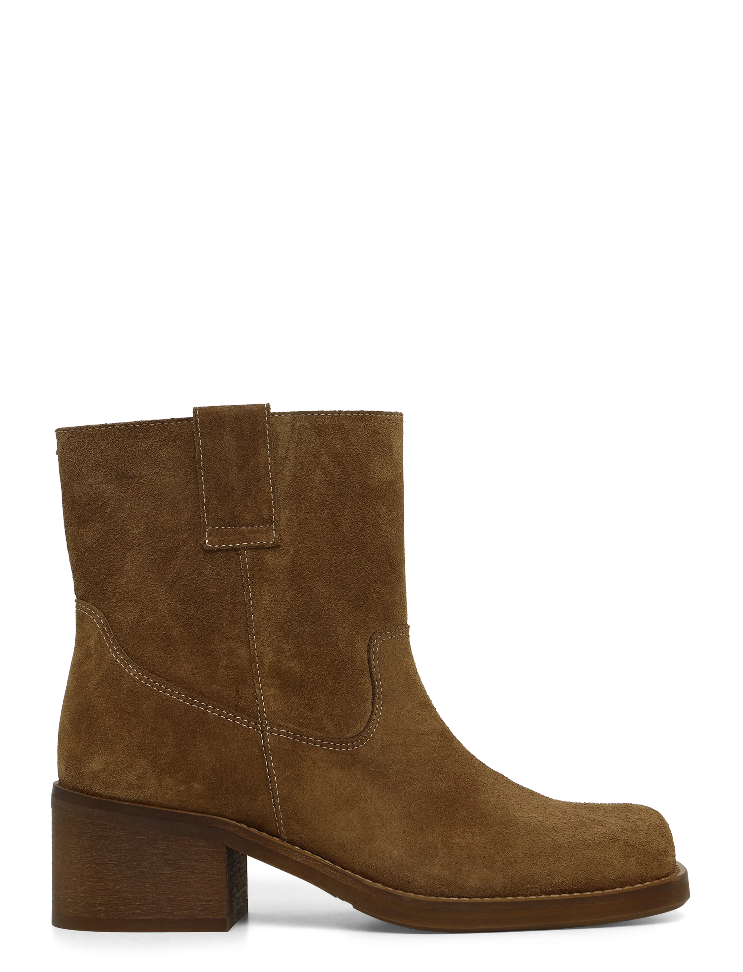 Billi Bi - Booties - stiefeletten mit absatz - tabac babysilk suede - 2