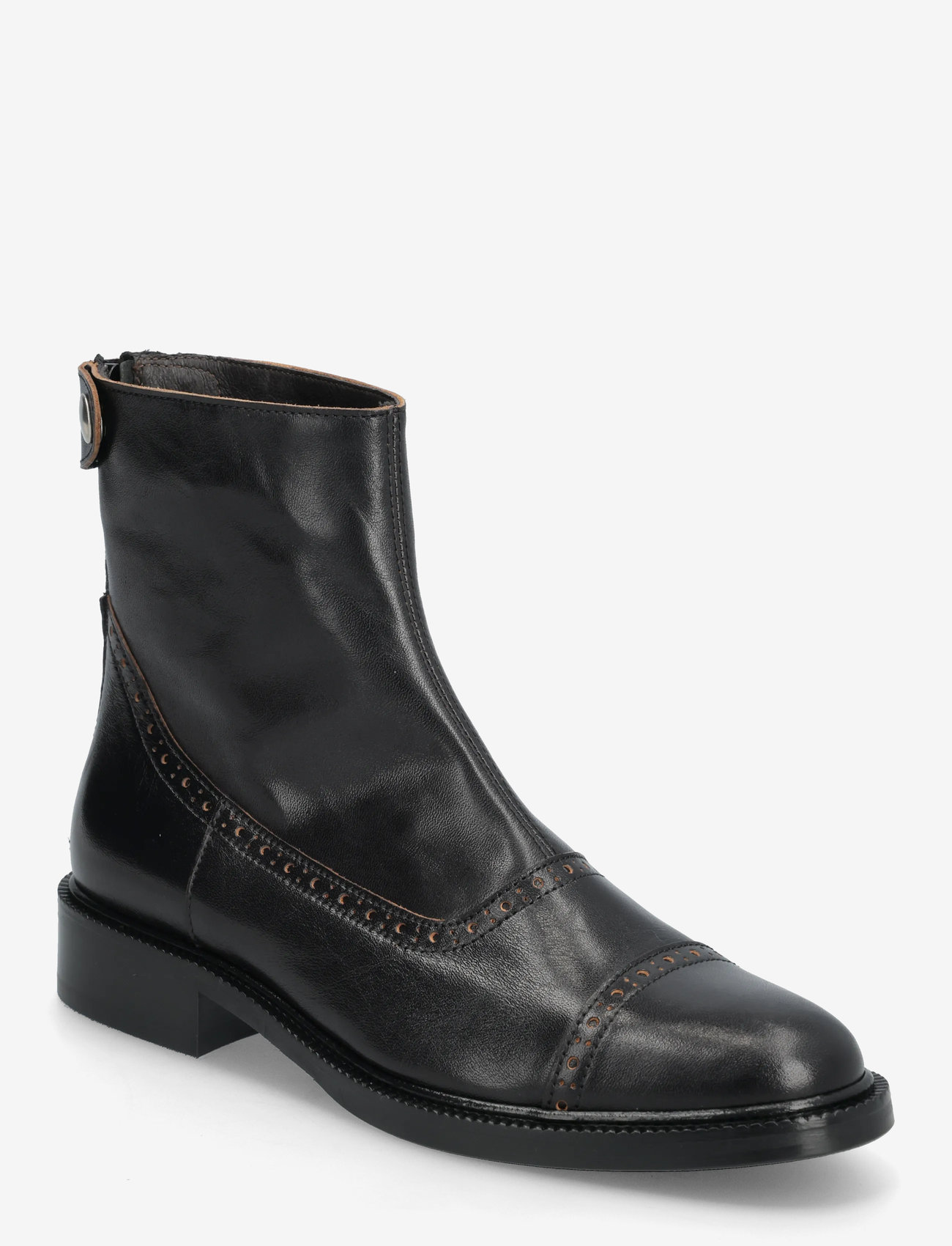 Billi Bi - Boots - flat ankle boots - black redwood calf - 0