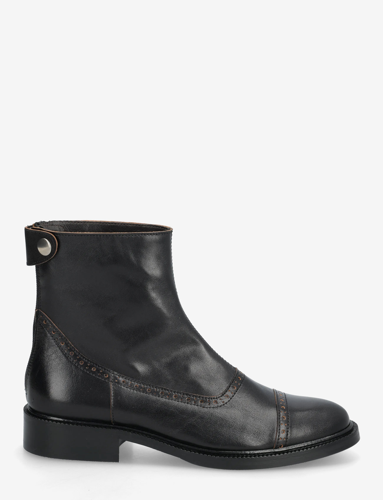 Billi Bi - Boots - flat ankle boots - black redwood calf - 1