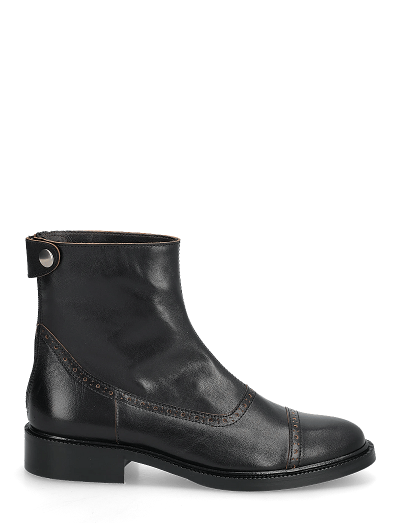 Billi Bi - Boots - madalad poolsaapad - black redwood calf - 1