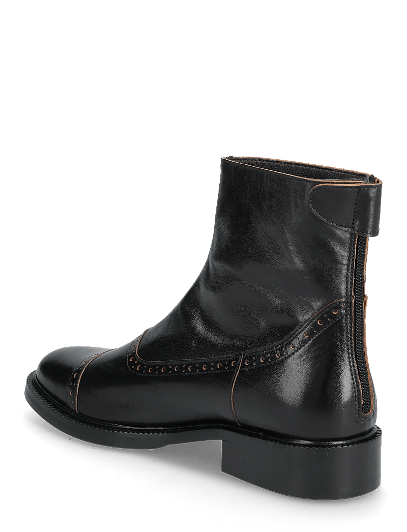 Billi Bi - Boots - madalad poolsaapad - black redwood calf - 2