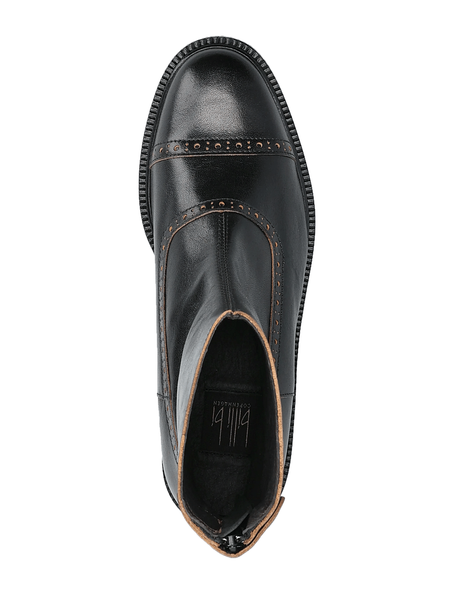 Billi Bi - Boots - madalad poolsaapad - black redwood calf - 3