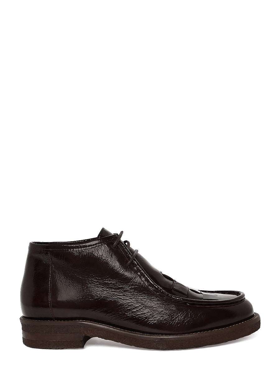 Billi Bi - Boots - snørestøvler - mogano naplack - 3