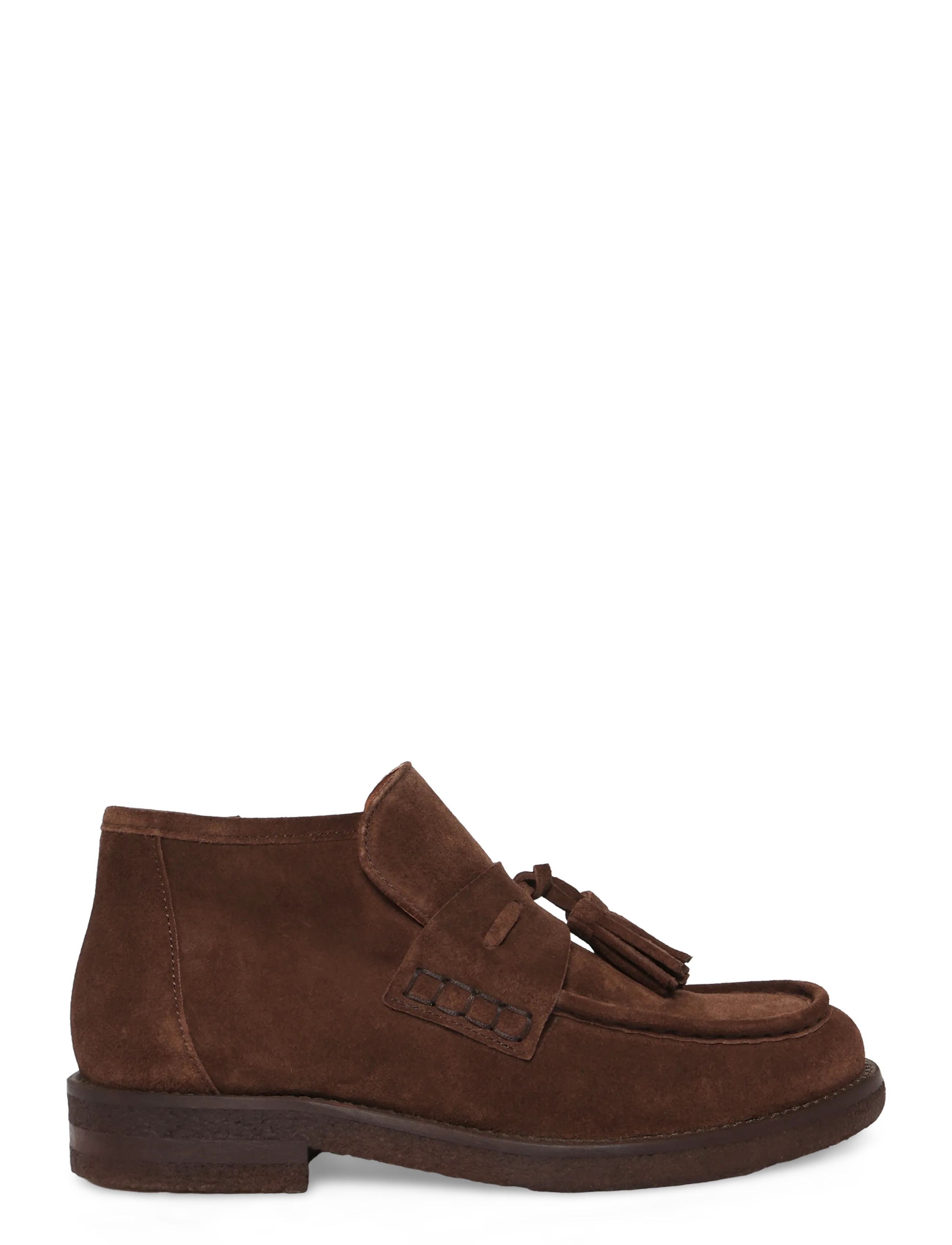 Billi Bi - Boots - flade ankelstøvler - arabica babysilk suede - 2