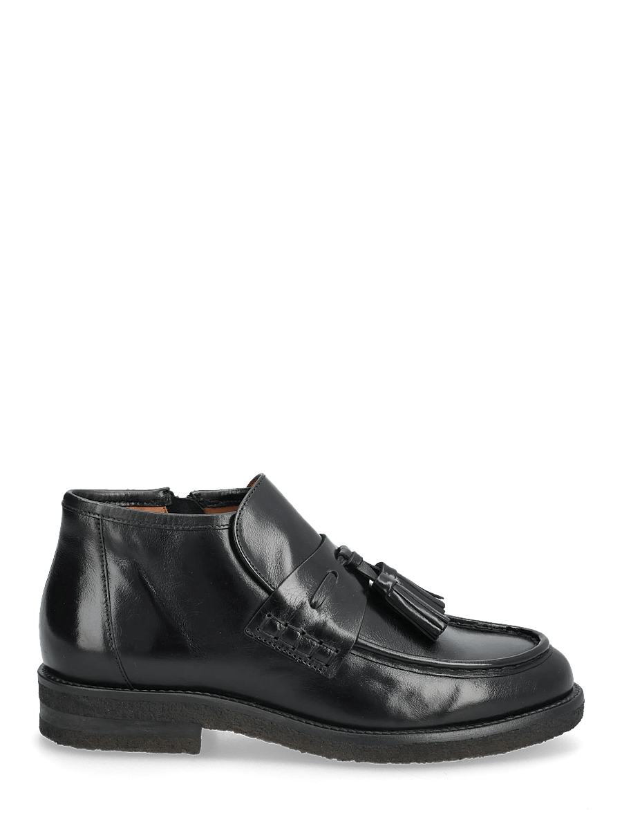 Billi Bi - Boots - flache stiefeletten - black calf - 1