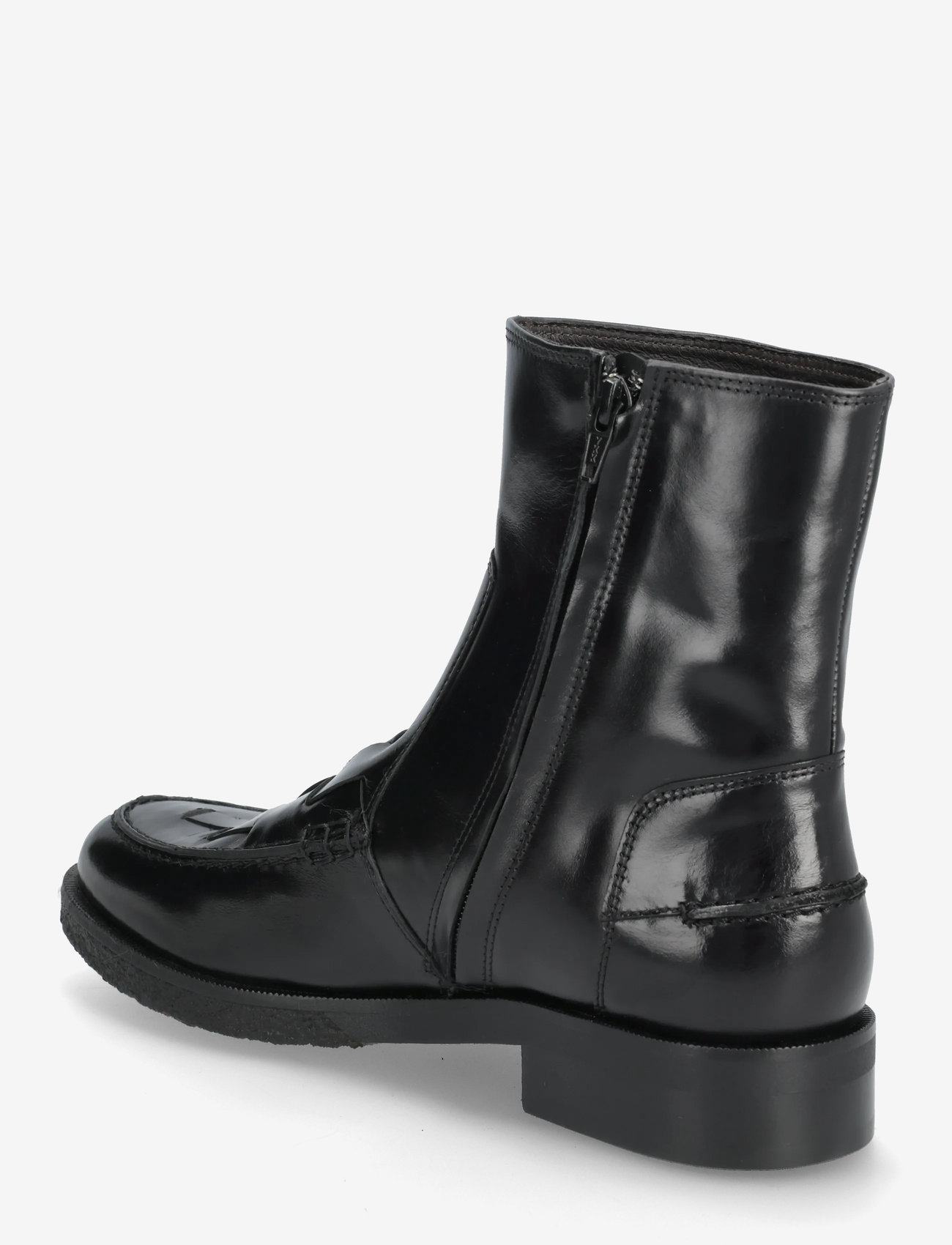Billi Bi - Boots - flade ankelstøvler - black giamaica calf - 2