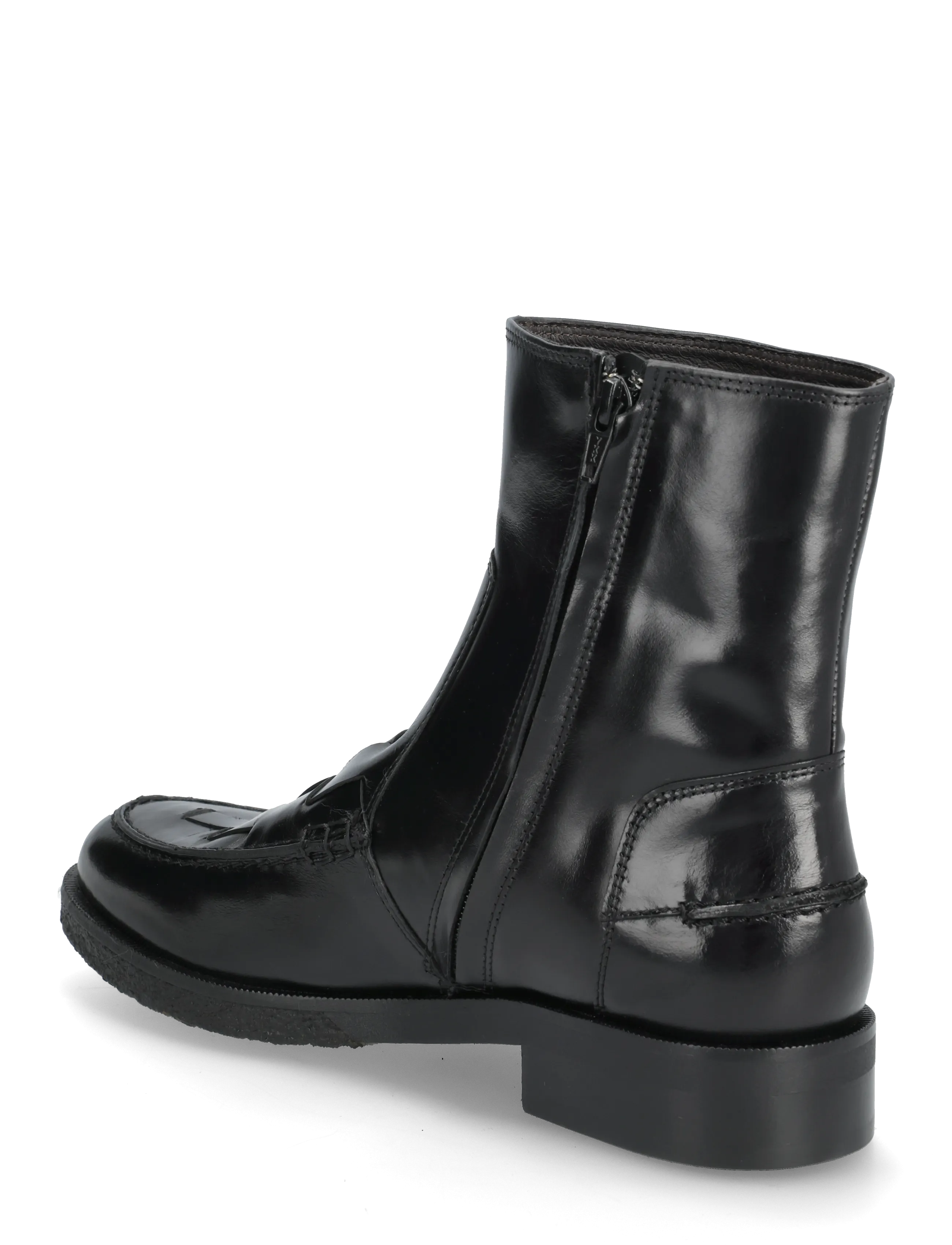 Billi Bi - Boots - madalad poolsaapad - black giamaica calf - 2
