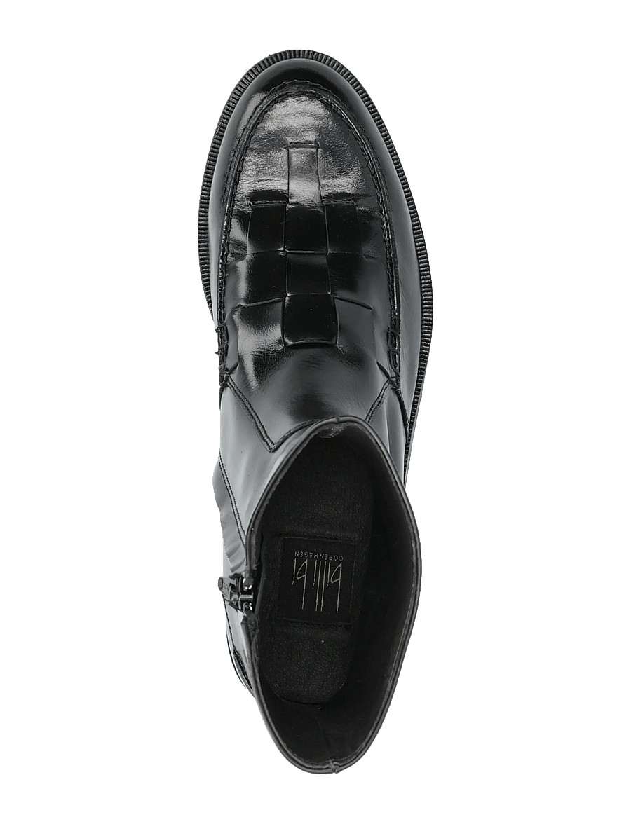 Billi Bi - Boots - flade ankelstøvler - black giamaica calf - 3