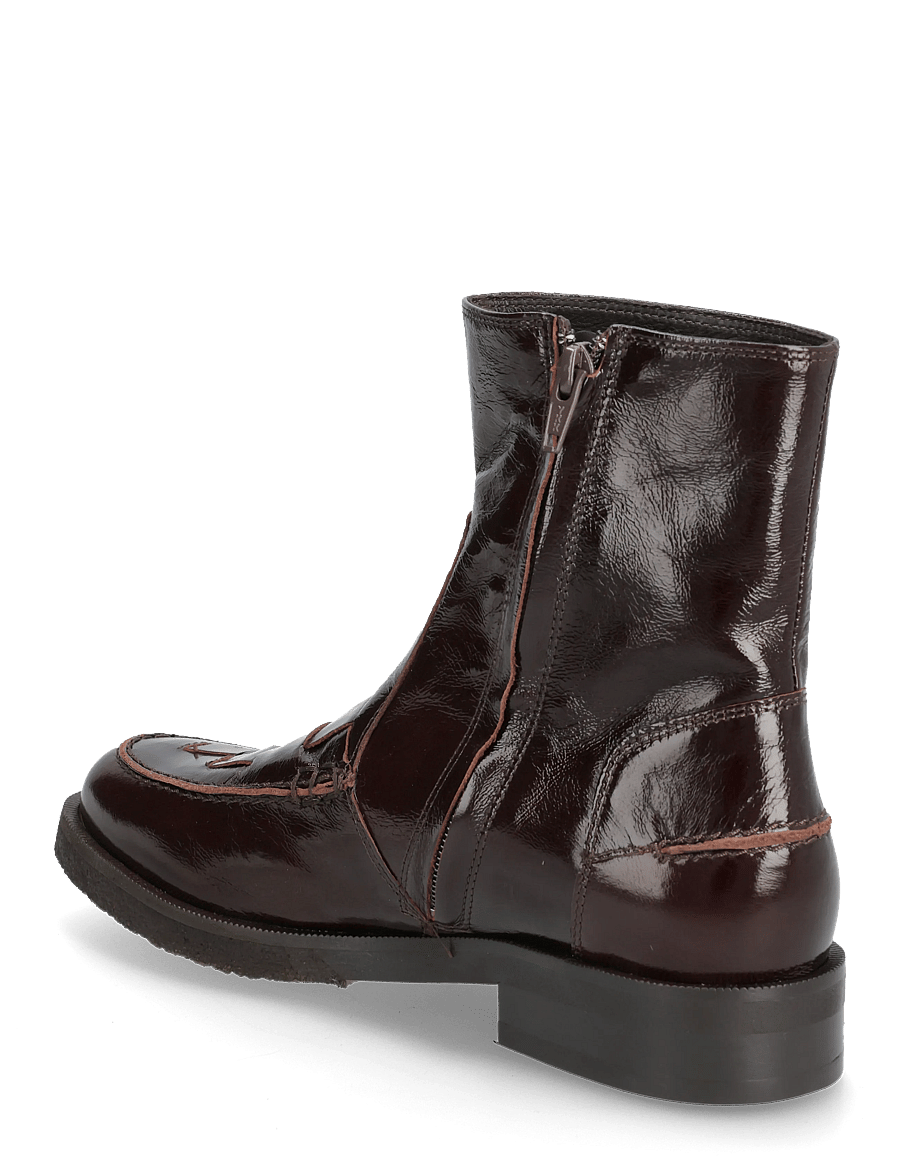 Billi Bi - Boots - flache stiefeletten - mogano naplack - 2
