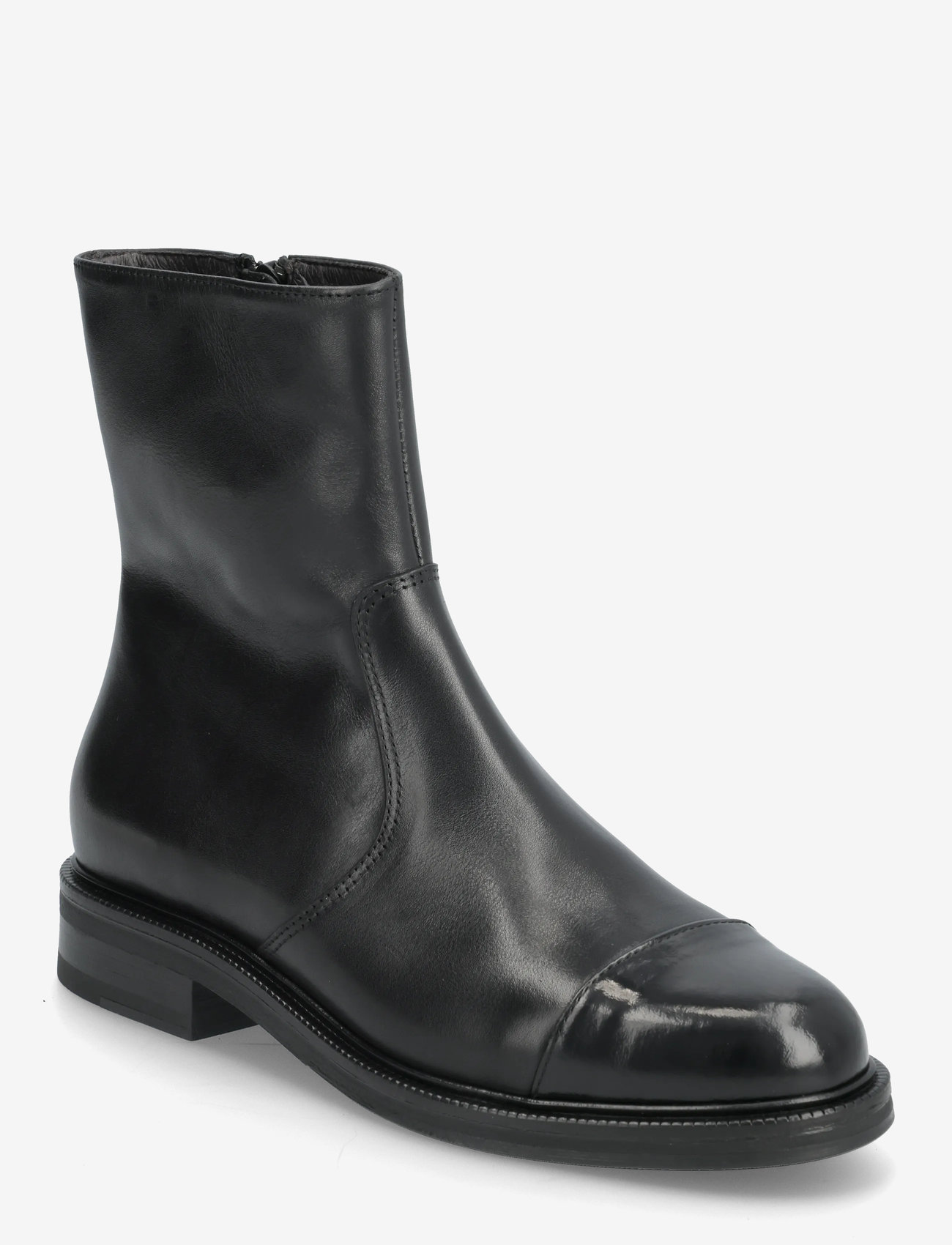 Billi Bi - Boots - flade ankelstøvler - black polido/calf - 0