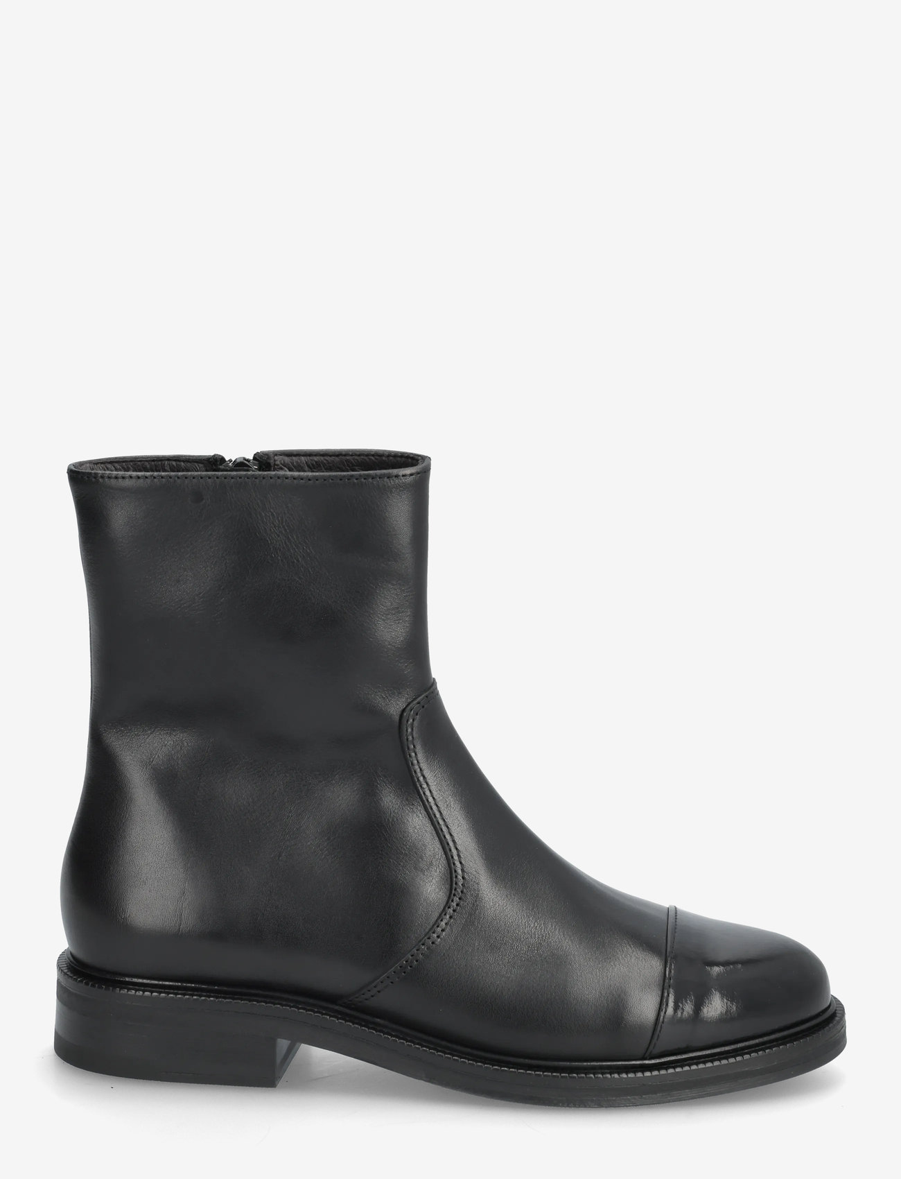 Billi Bi - Boots - flade ankelstøvler - black polido/calf - 1