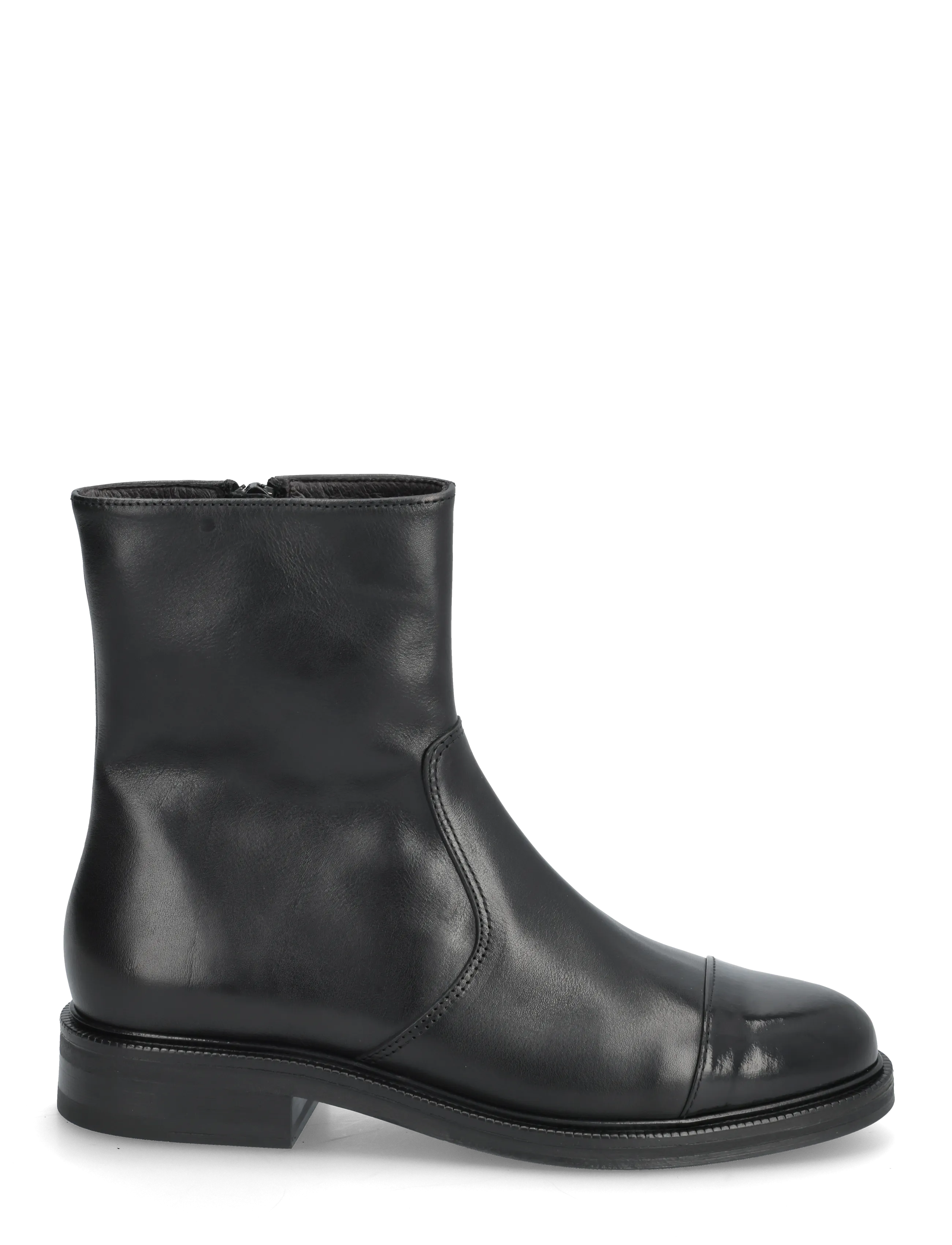 Billi Bi - Boots - flade ankelstøvler - black polido/calf - 1