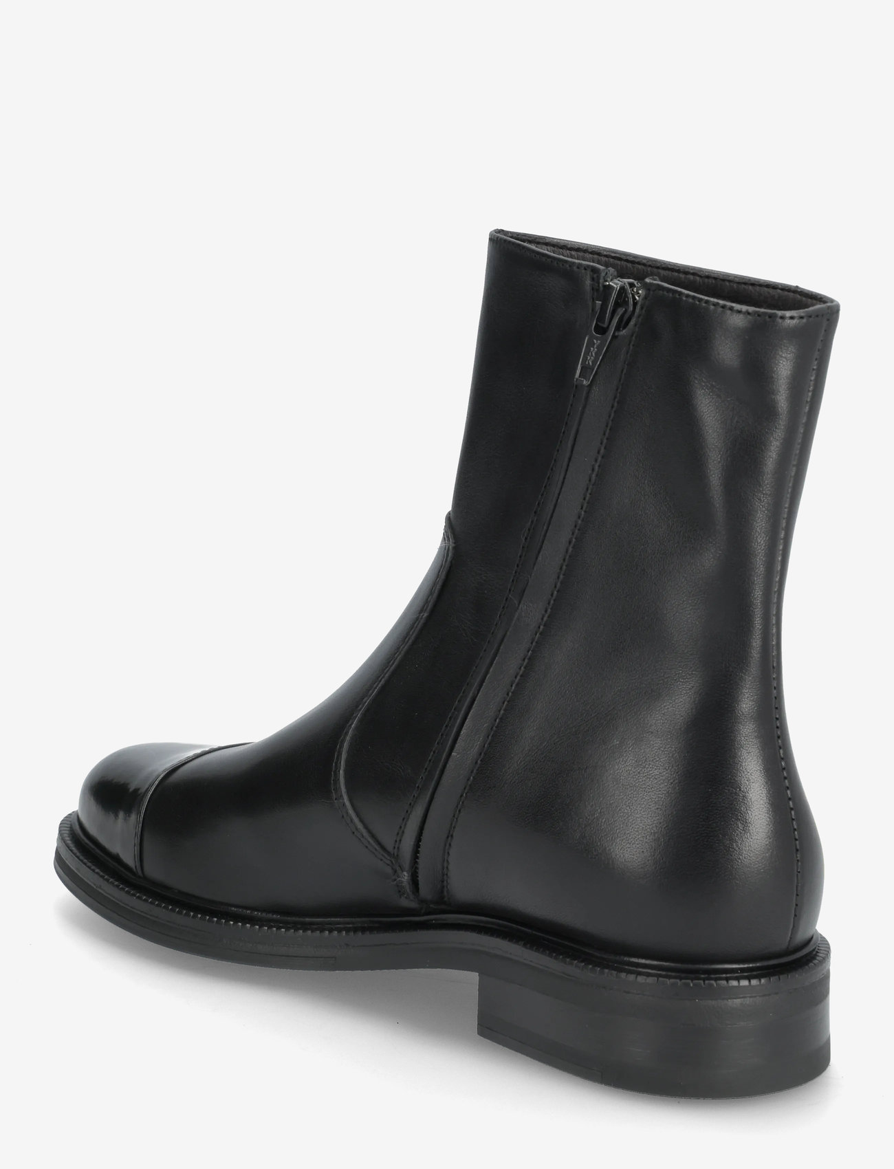 Billi Bi - Boots - flade ankelstøvler - black polido/calf - 2