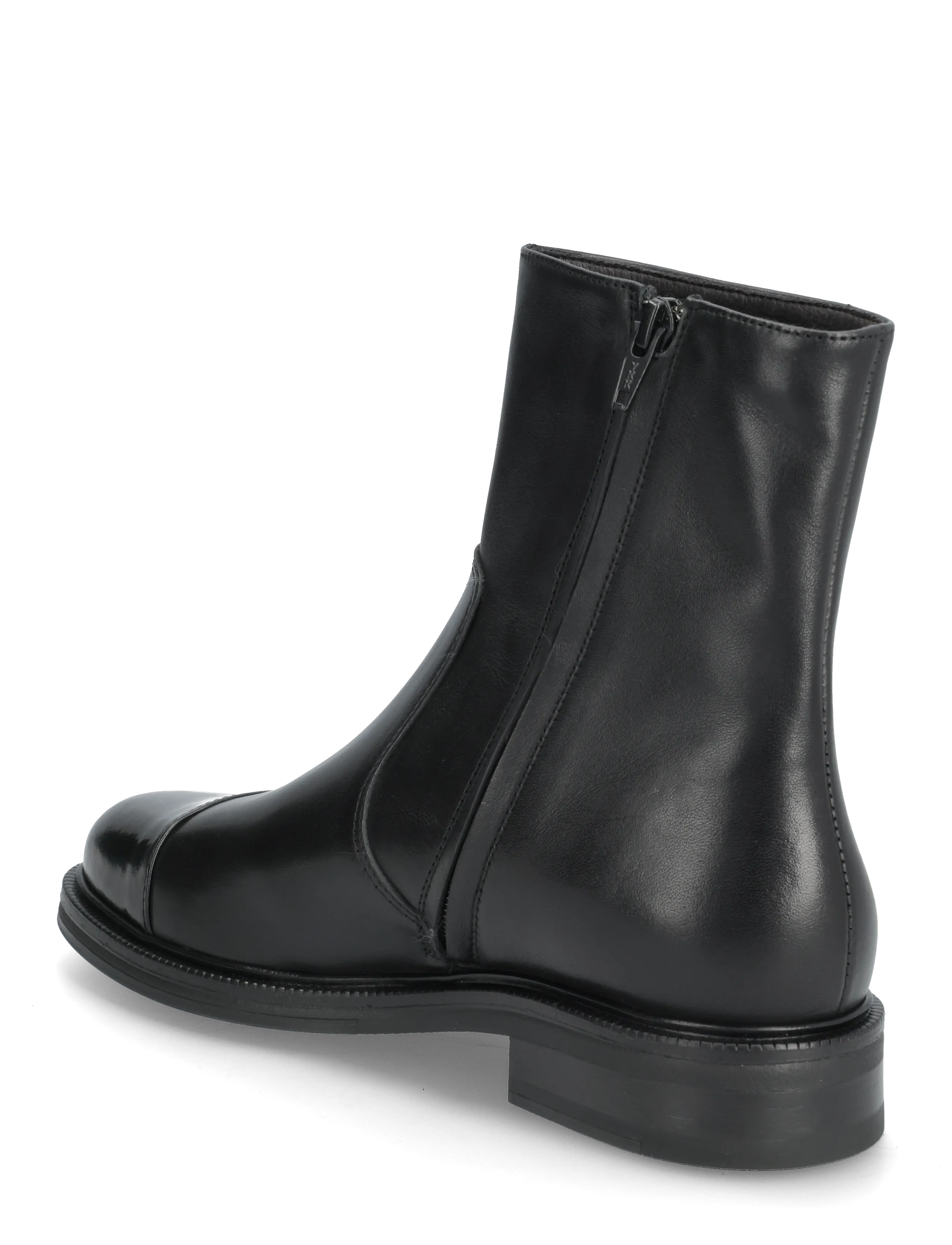 Billi Bi - Boots - flade ankelstøvler - black polido/calf - 2