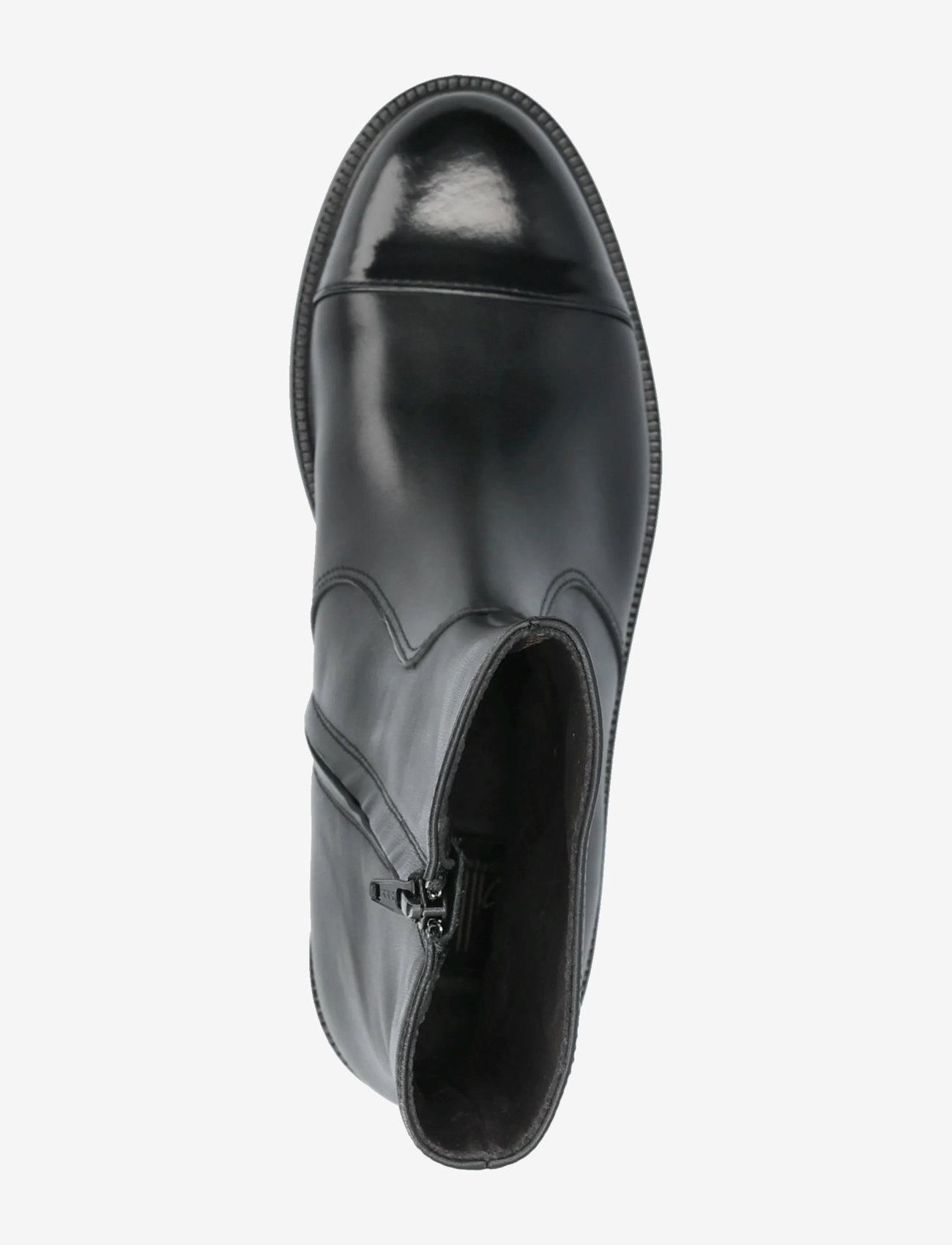 Billi Bi - Boots - flade ankelstøvler - black polido/calf - 3