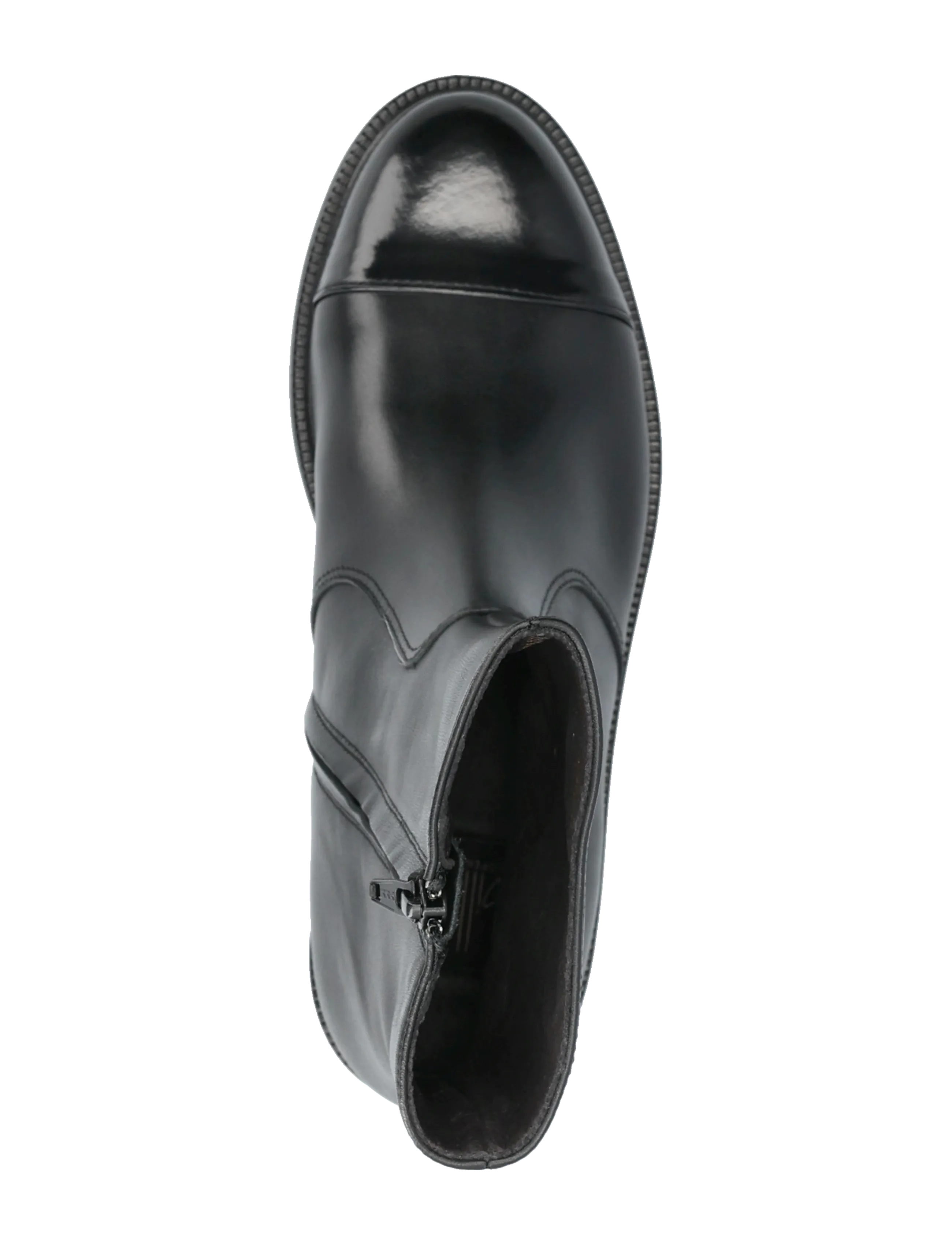 Billi Bi - Boots - flade ankelstøvler - black polido/calf - 3