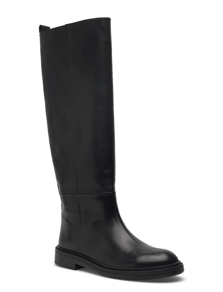 Billi Bi - Long Boots - knähöga stövlar - black calf - 1