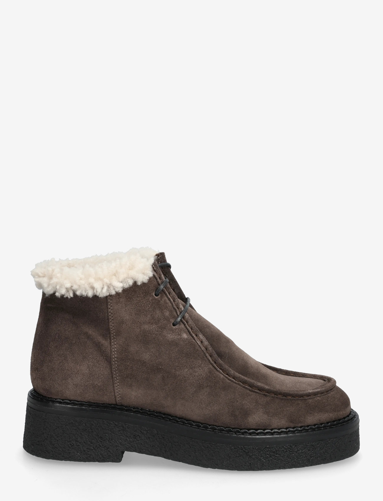 Billi Bi - Warm lining - snørestøvler - iman babysilk suede - 1