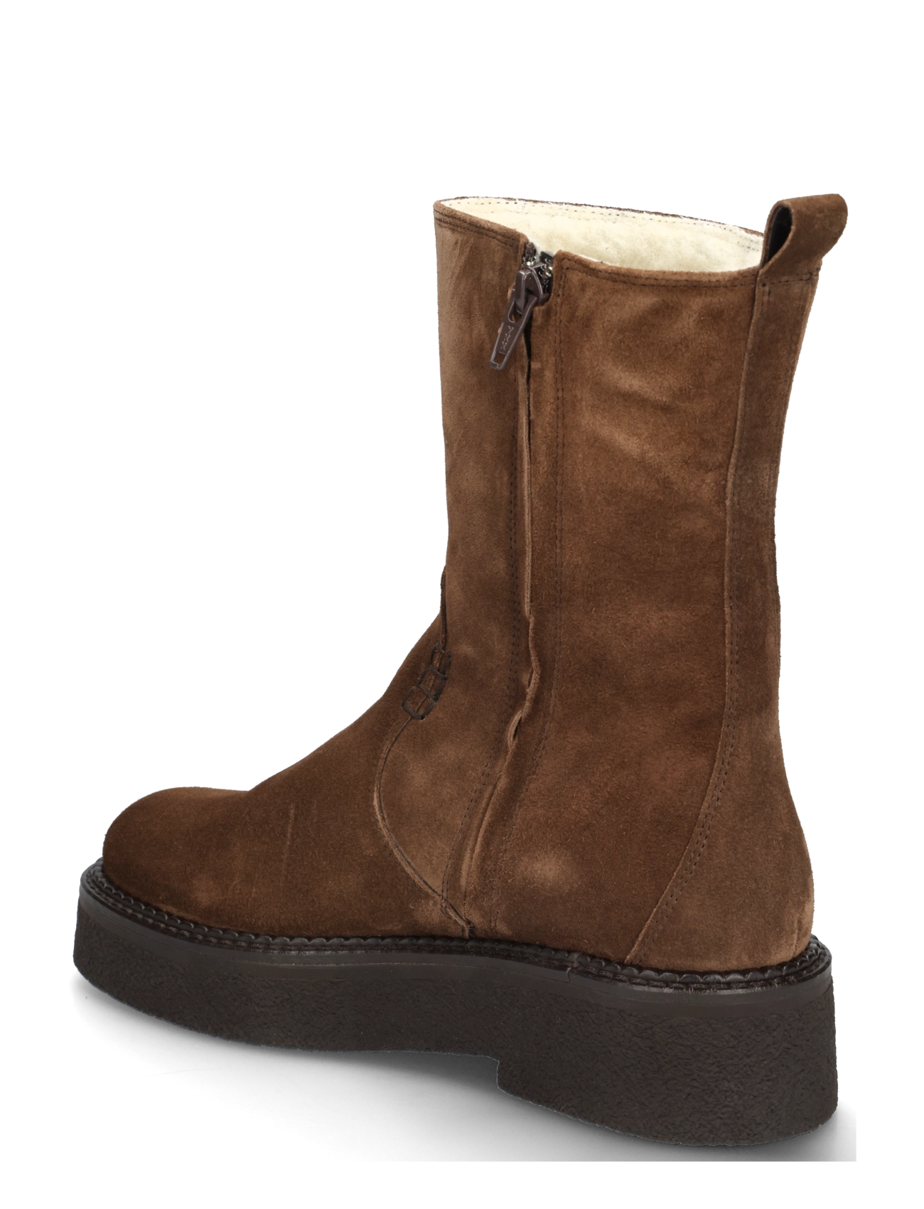 Billi Bi - Warm lining - flache stiefeletten - arabica babysilk suede - 1
