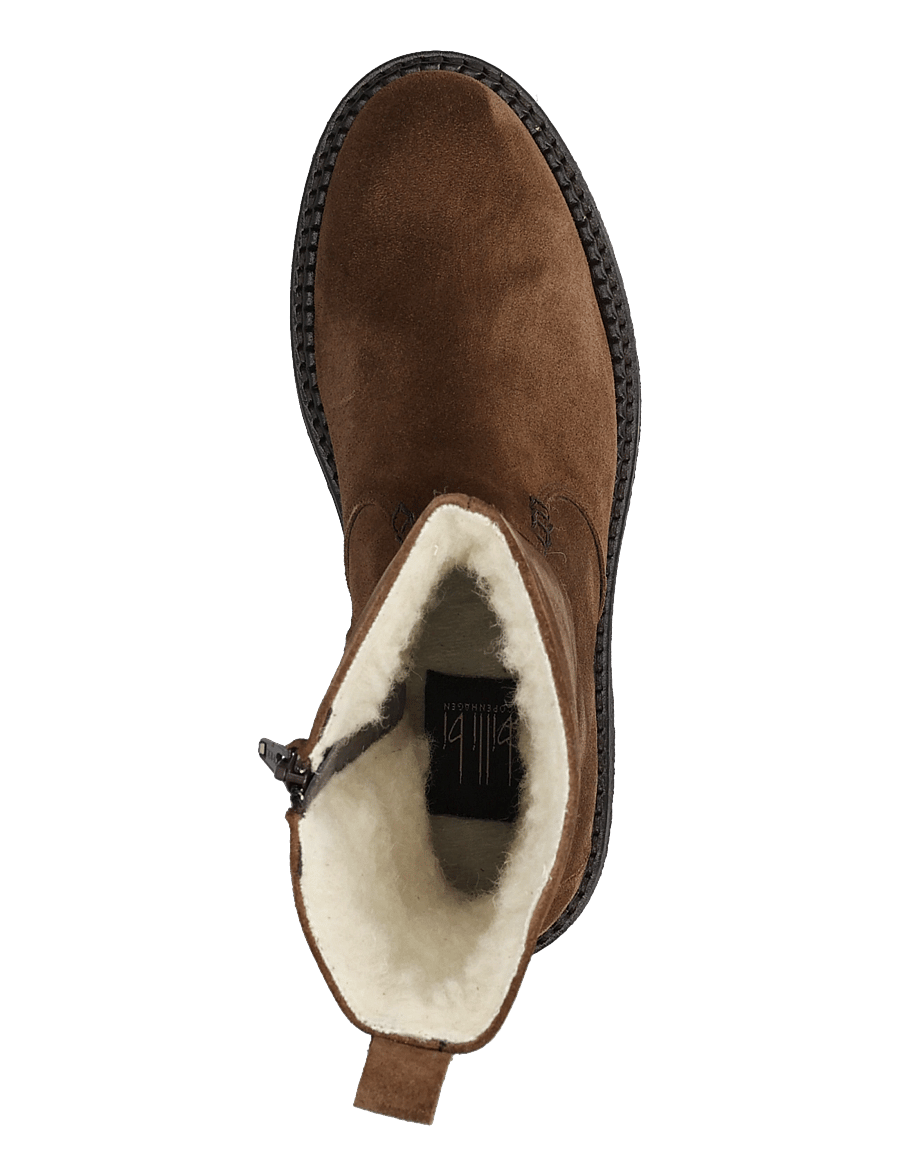 Billi Bi - Warm lining - flache stiefeletten - arabica babysilk suede - 3