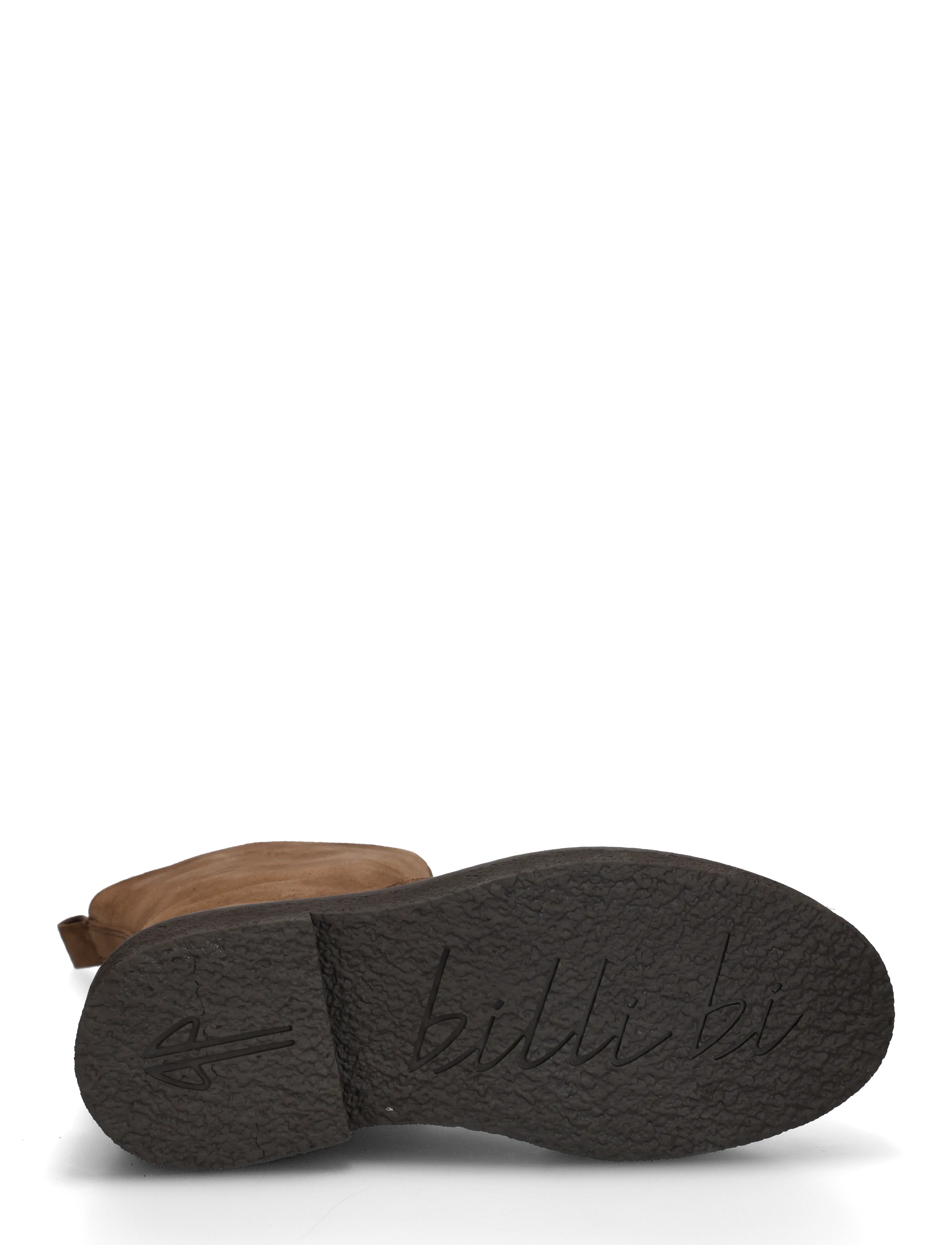 Billi Bi - Warm lining - bottines plates - arabica babysilk suede - 4