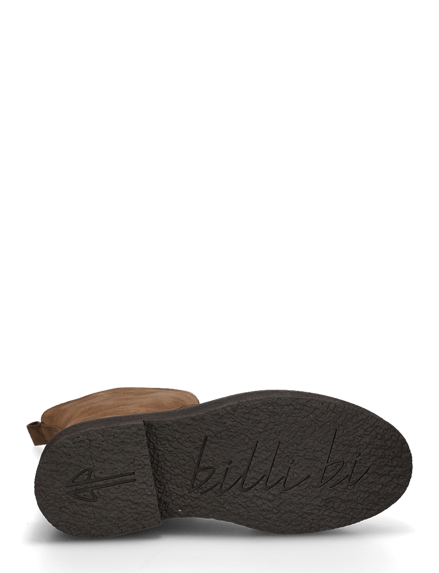 Billi Bi - Warm lining - bottines plates - arabica babysilk suede - 4