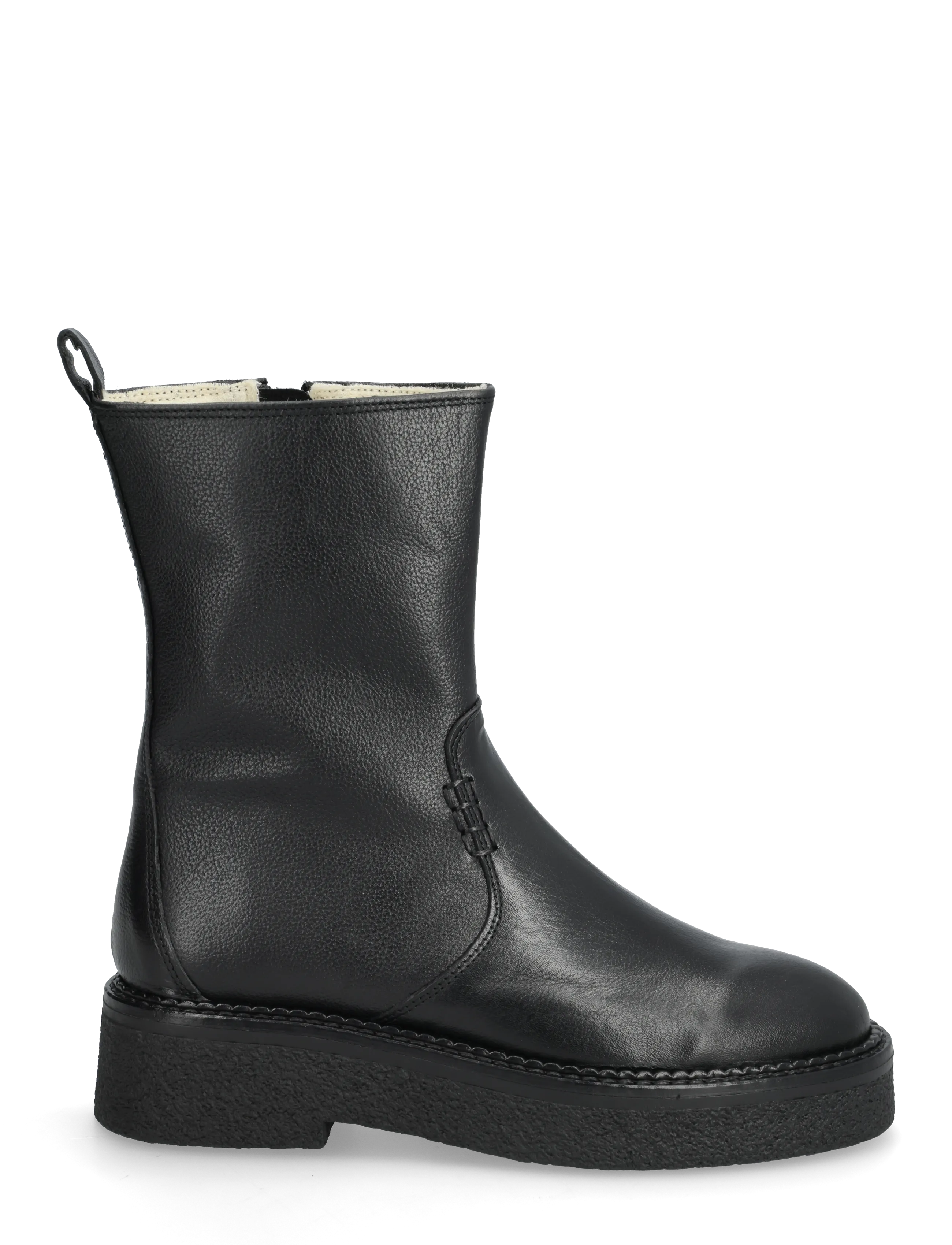 Billi Bi - Warm lining - flache stiefeletten - black gaucho calf - 1