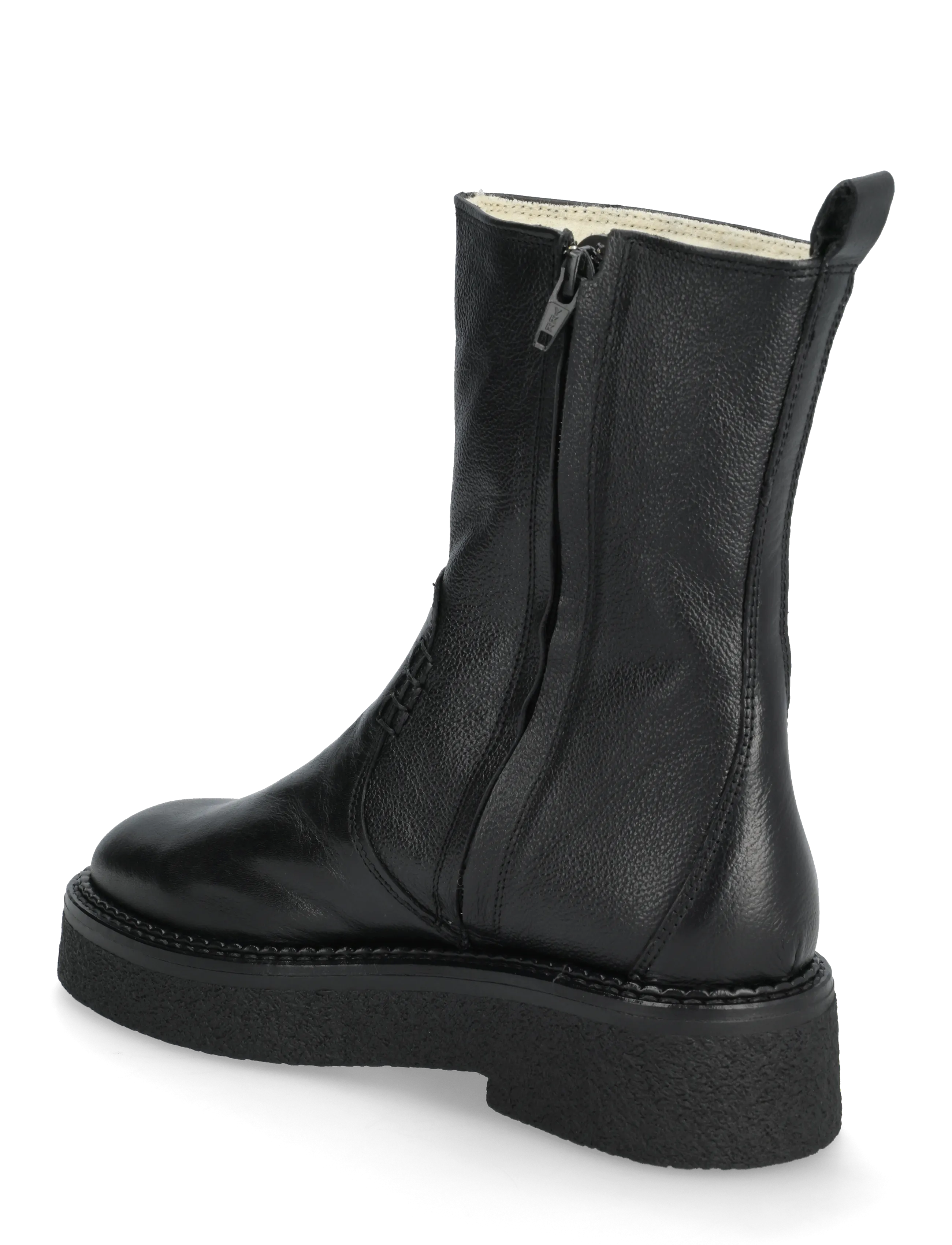 Billi Bi - Warm lining - flache stiefeletten - black gaucho calf - 2