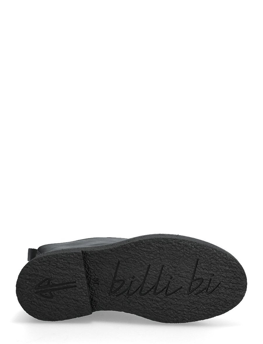 Billi Bi - Warm lining - platte enkellaarsjes - black gaucho calf - 4