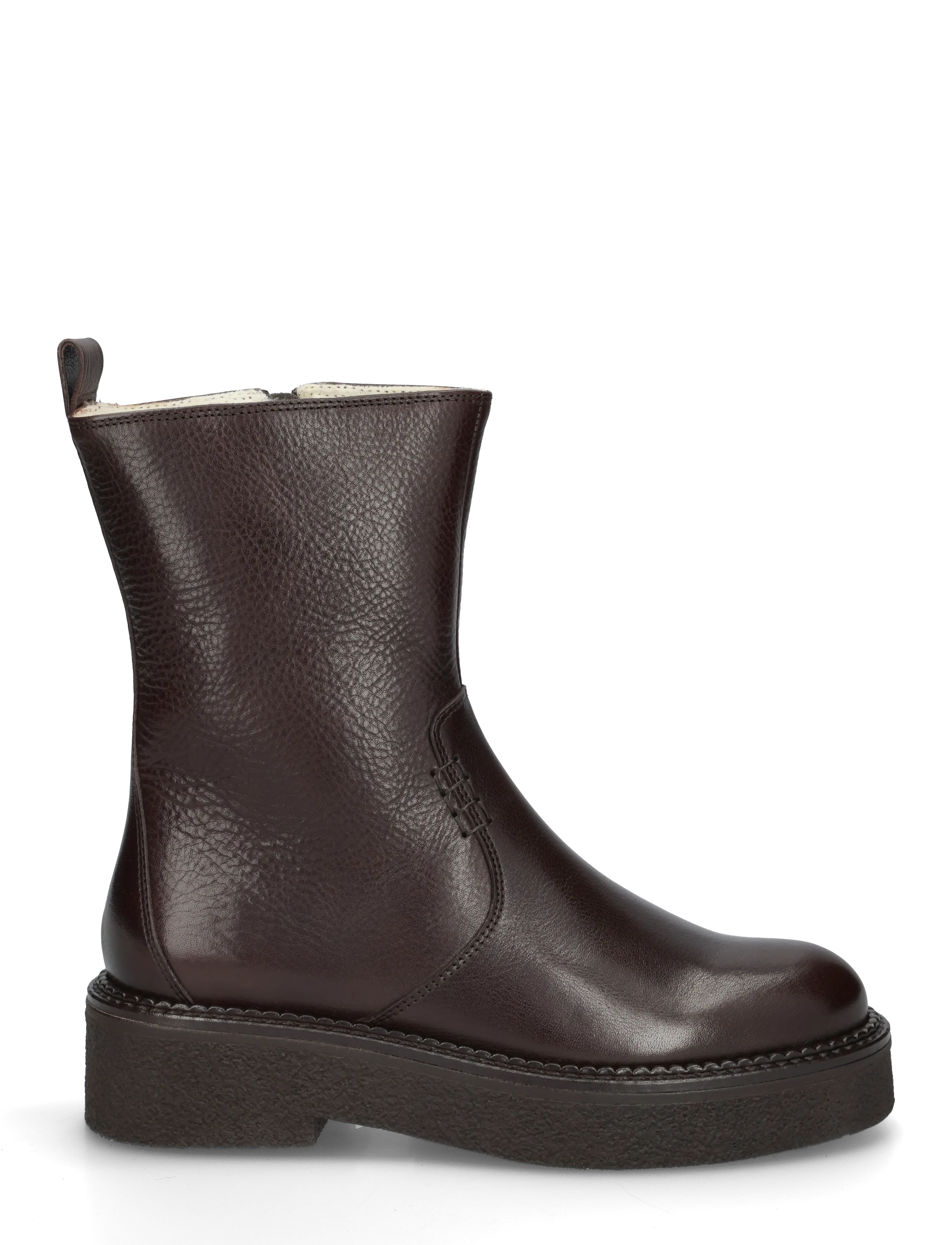 Billi Bi - Warm lining - flade ankelstøvler - t.moro gaucho calf - 2