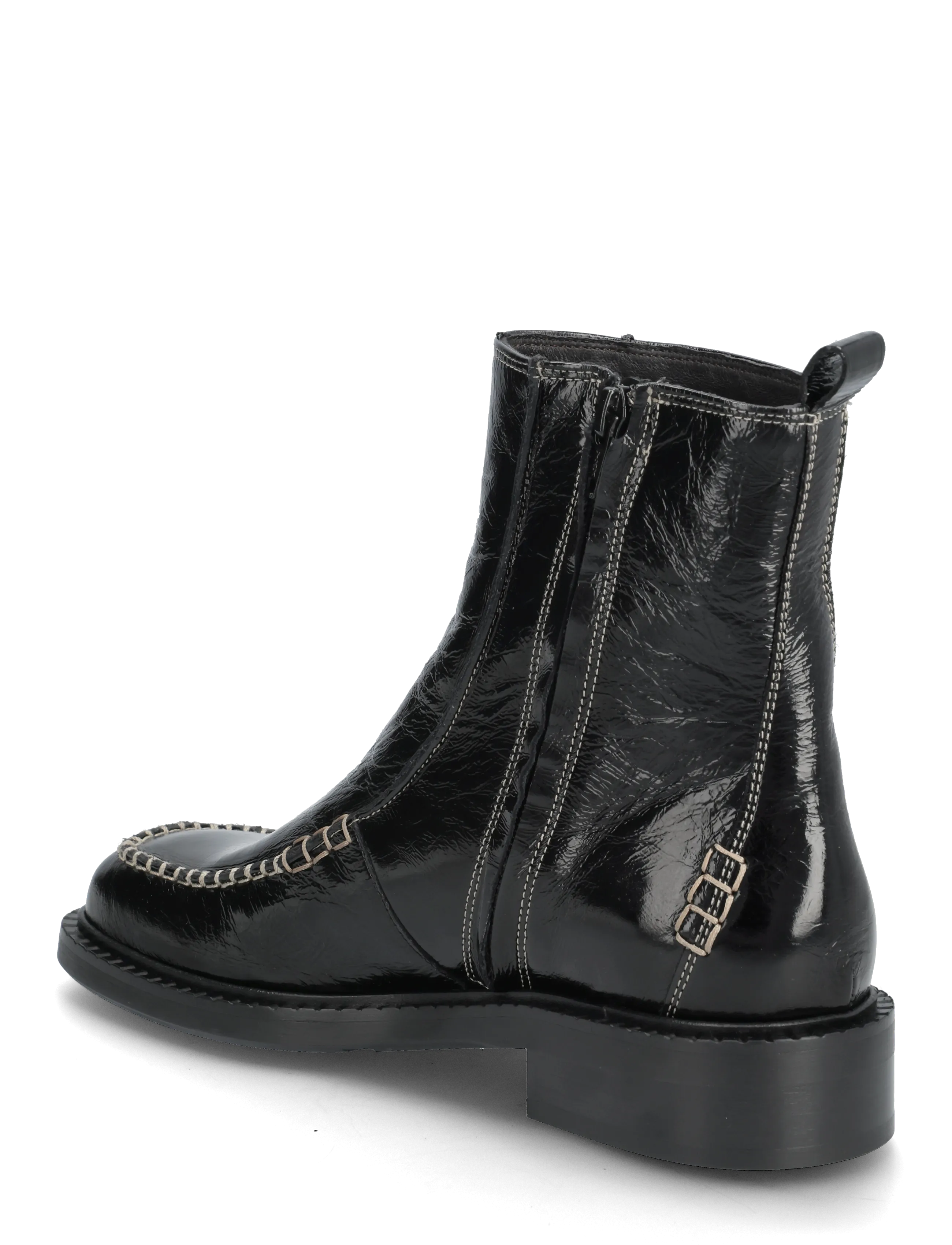 Billi Bi - Boots - ankelstøvler - black naplack - 2