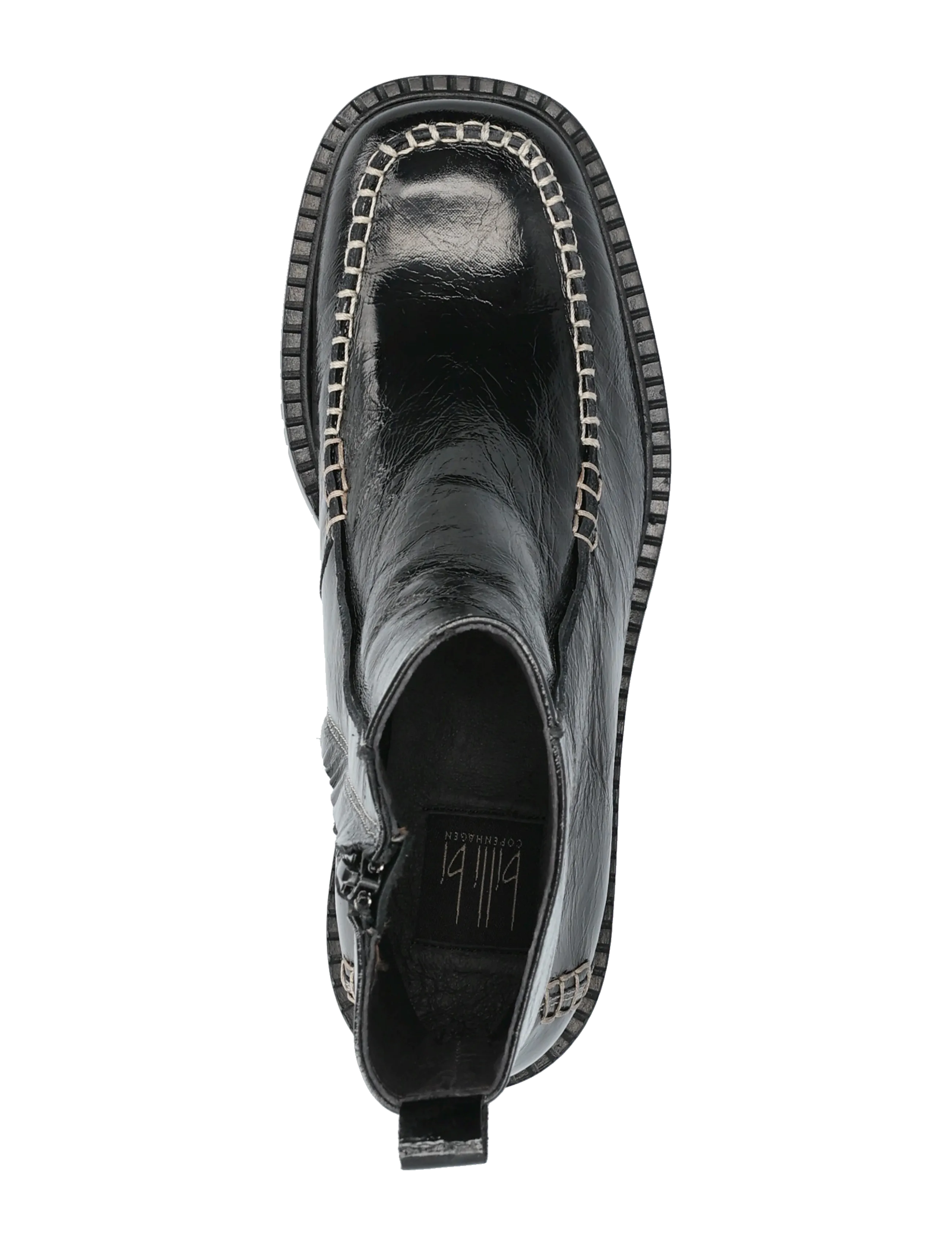 Billi Bi - Boots - ankelstøvler - black naplack - 3