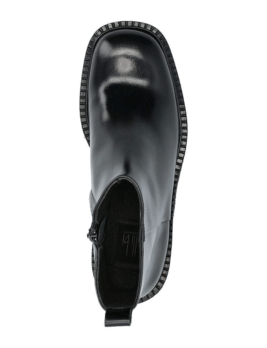 Billi Bi - Boots - flache stiefeletten - black giamaica calf - 3