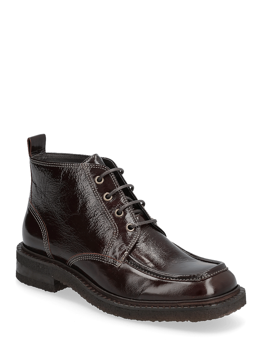 Billi Bi - Boots - geschnürte stiefel - mogano naplack - 0