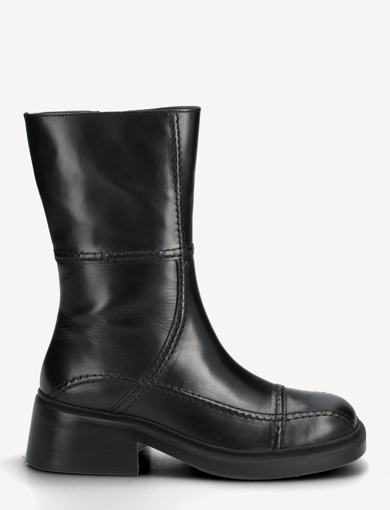 Billi Bi - Boots - heeled ankle boots - black calf /bl.stitch - 1