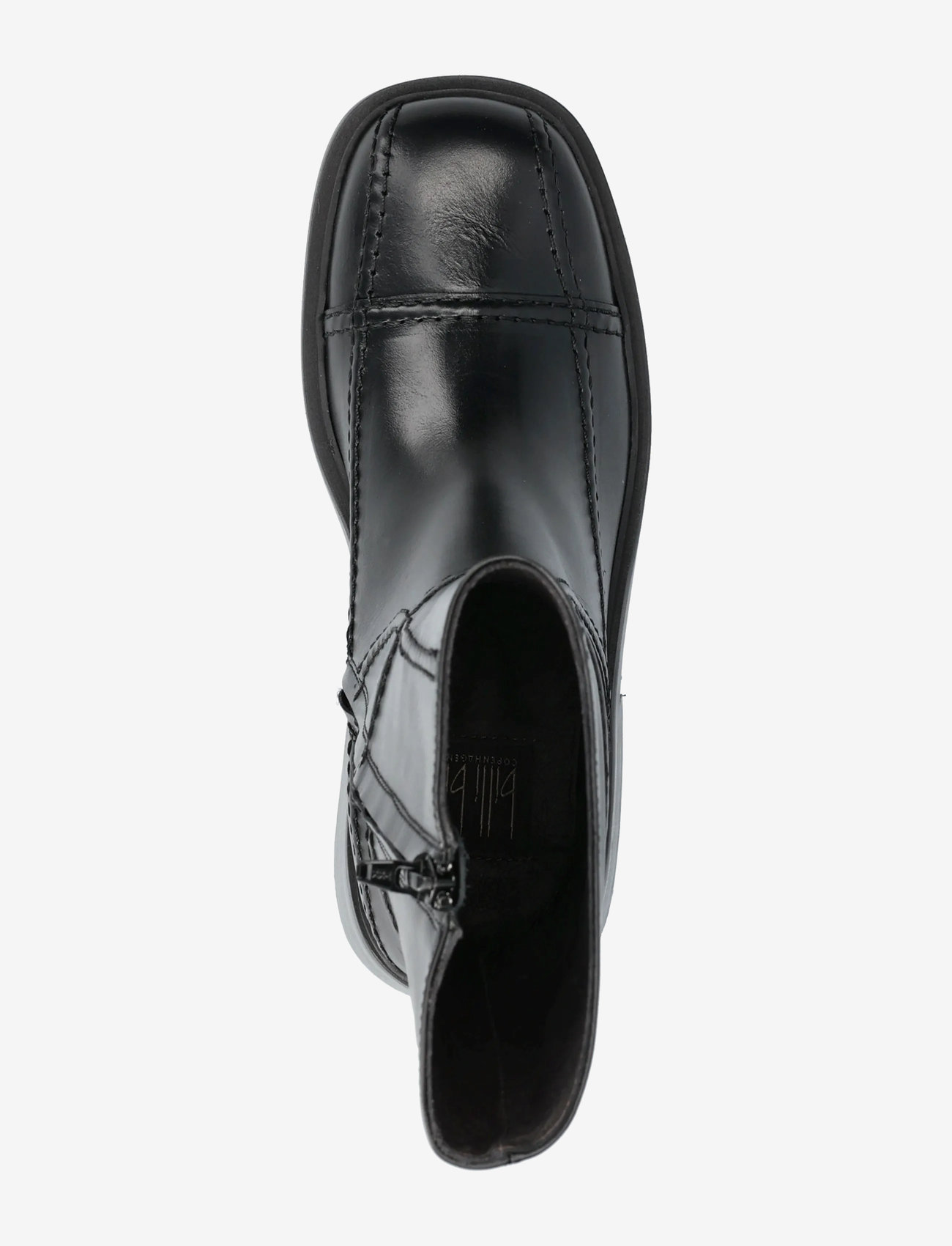 Billi Bi - Boots - heeled ankle boots - black calf /bl.stitch - 3